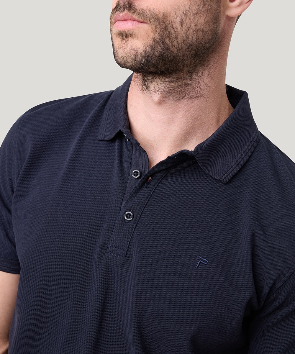 Pioneer Authentic Jeans Polo Shirt Men Blue 3XL 3