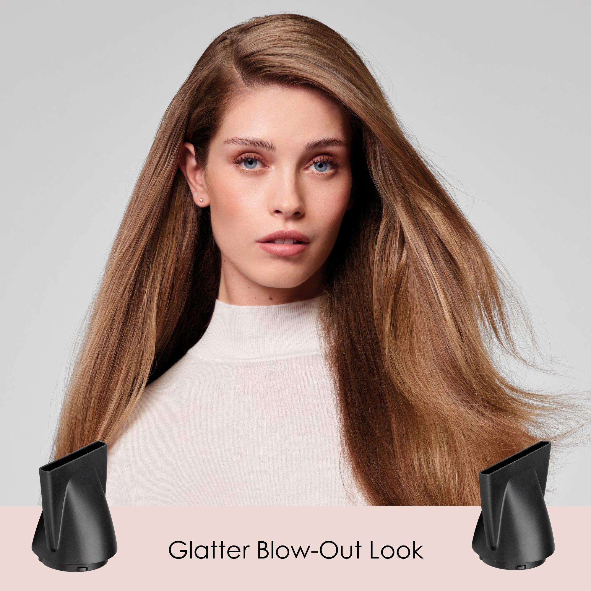 BaByliss Ionic-Haartrockner »BaByliss Italian Air Pro Haartrockner mit Ionen-Technologie, 6719DE« 2.200 W 3 Aufsätze Anti-Frizz, Föhn mit 2 Zentrierdüsen und Diffusor, AC-Motor, 2200 W