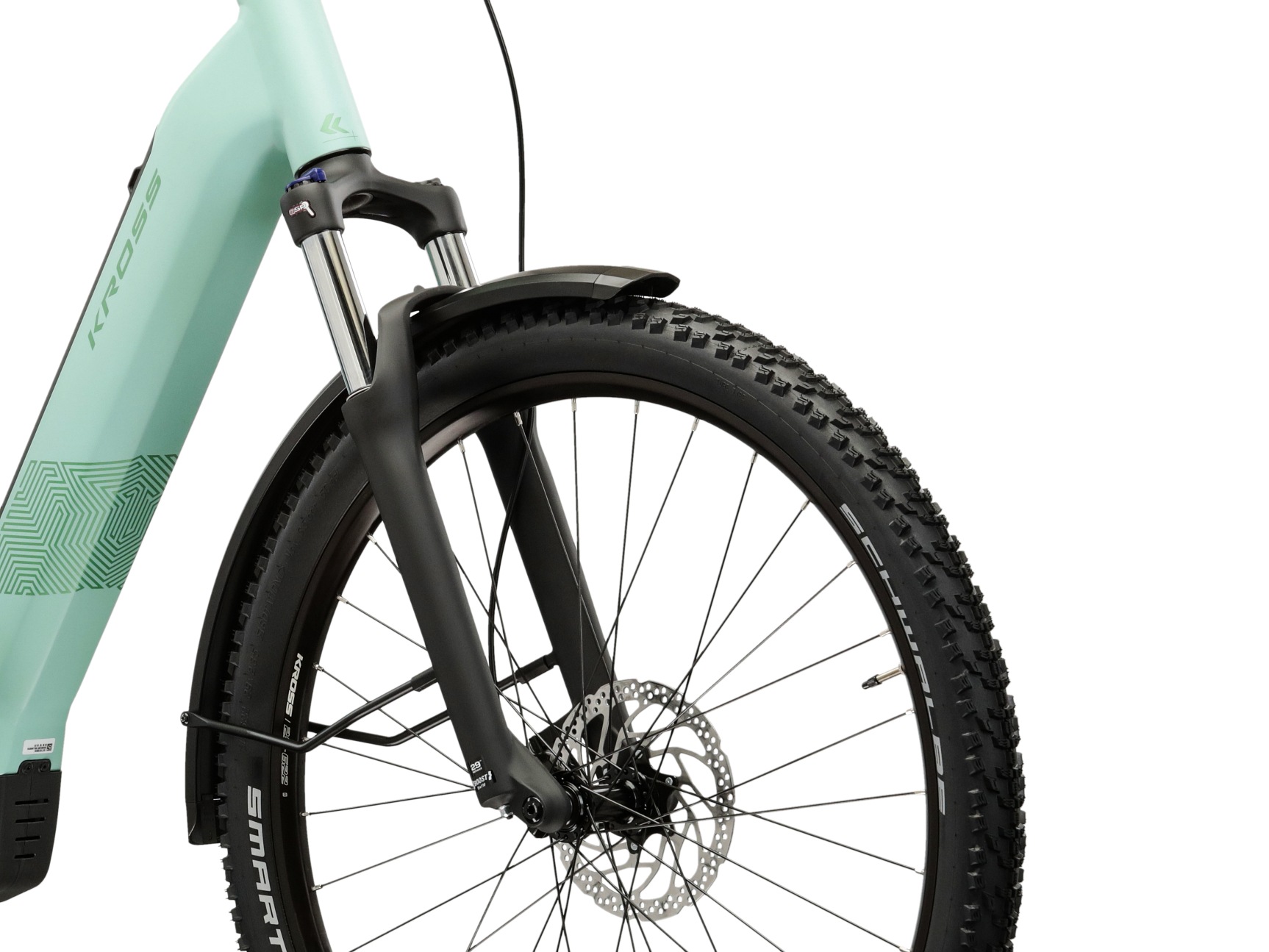 Kross »Influx Hybrid SUV 3.0 21,3Ah / Bosch 800 Wh 27,5" Grün 10 Gänge 2026« 10 Gang Shimano CUES U6000 Schaltwerk Kettenschaltung Mittelmotor 250 W BOSCH PERFORMANCE LINE PX 36 V/250 W, Mittelmotor