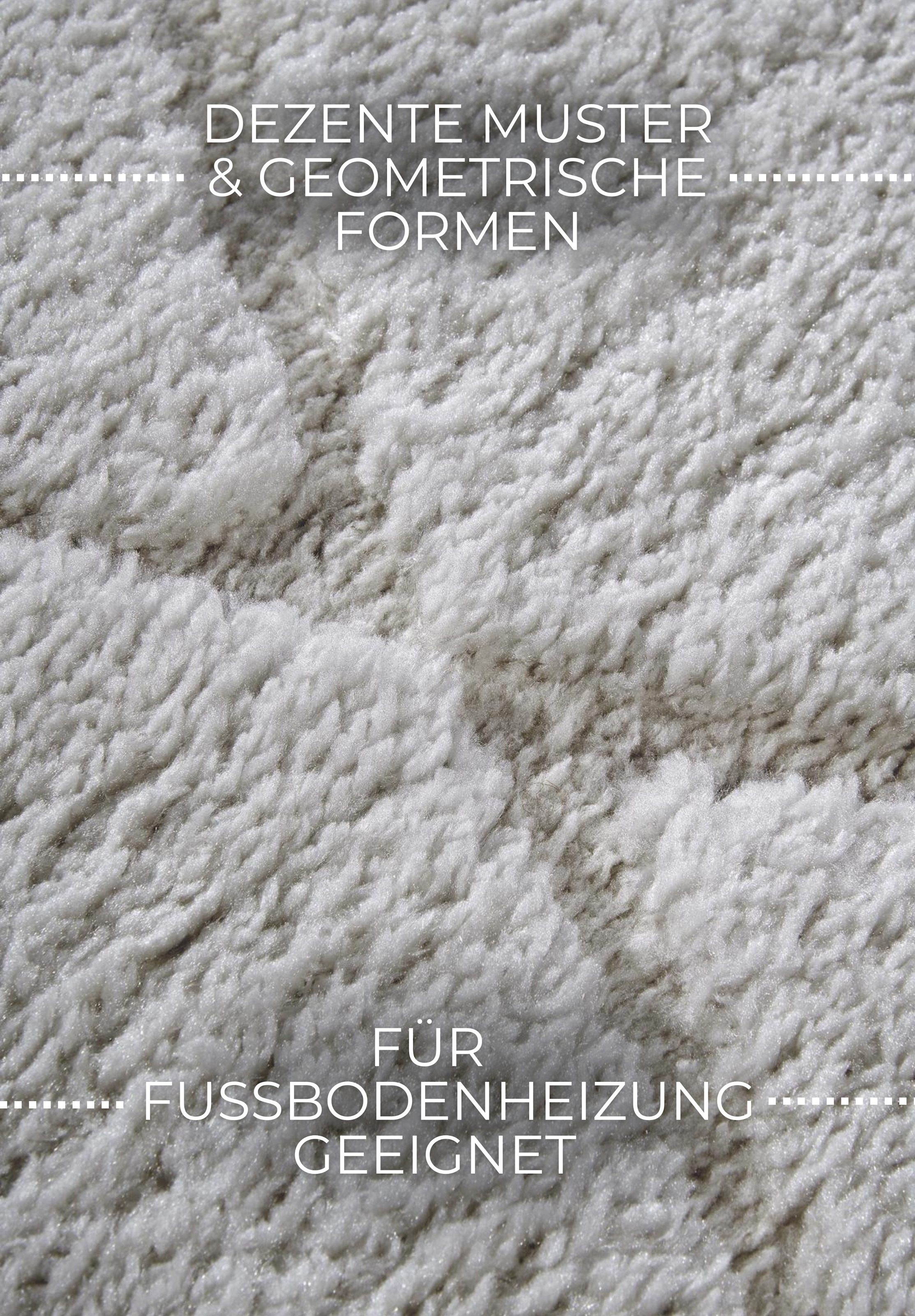 ELLE DECORATION Designteppich »Perrotin«, rechteckig, 18 mm Höhe, Läufer, Shaggy, flauschig, weich, Langflor, modern, Hoch Tief Effekt