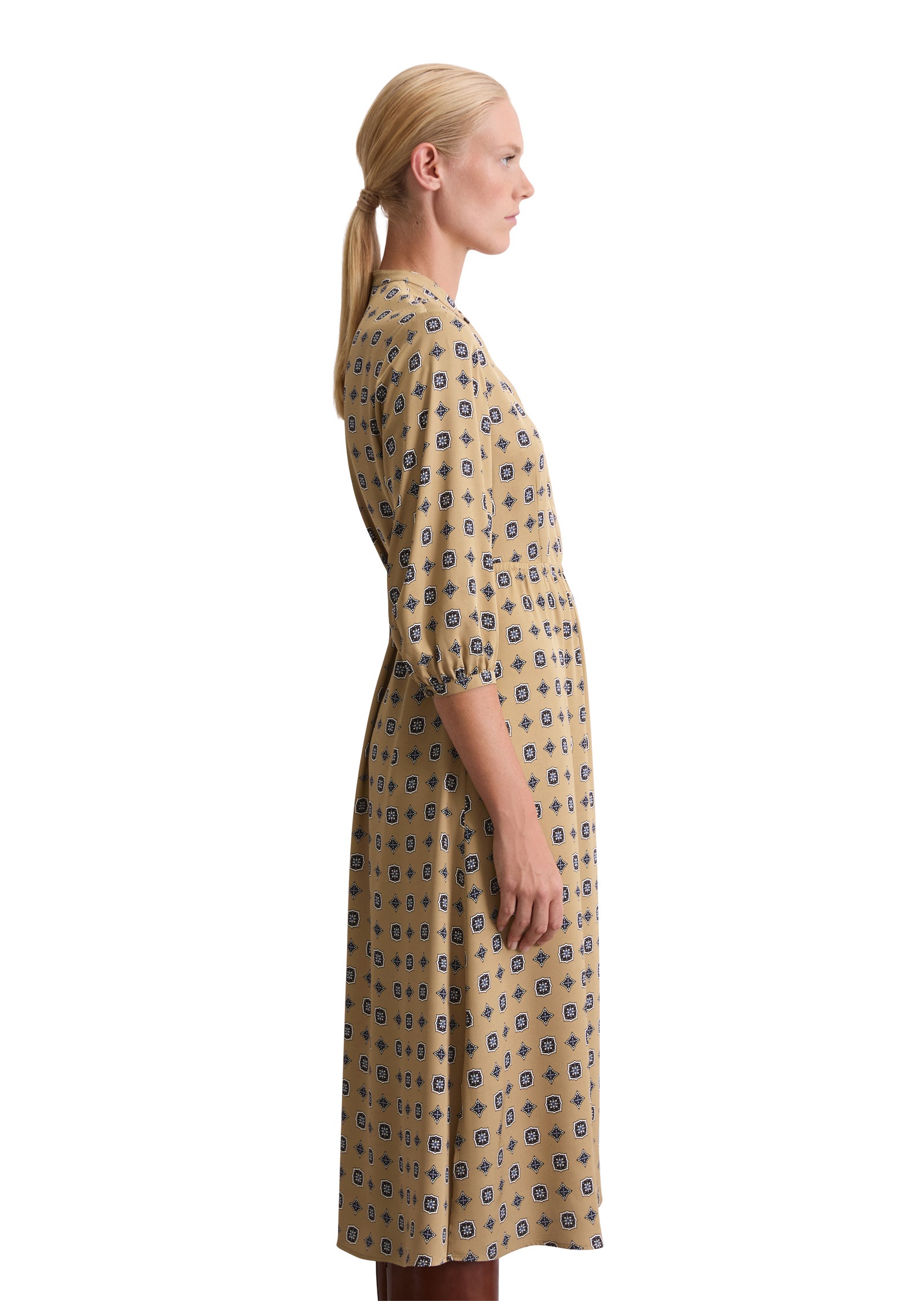 Marc OPolo Midikleid "aus fließendem Viskose-Twill" günstig online kaufen