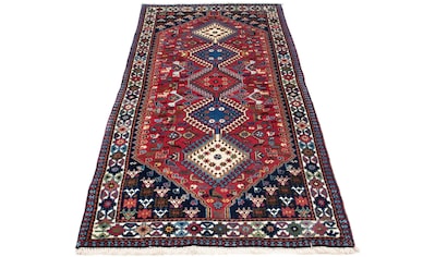 Hochflor-Läufer »Yalameh Felder Rosso chiaro 190 x 80 cm«, rechteckig