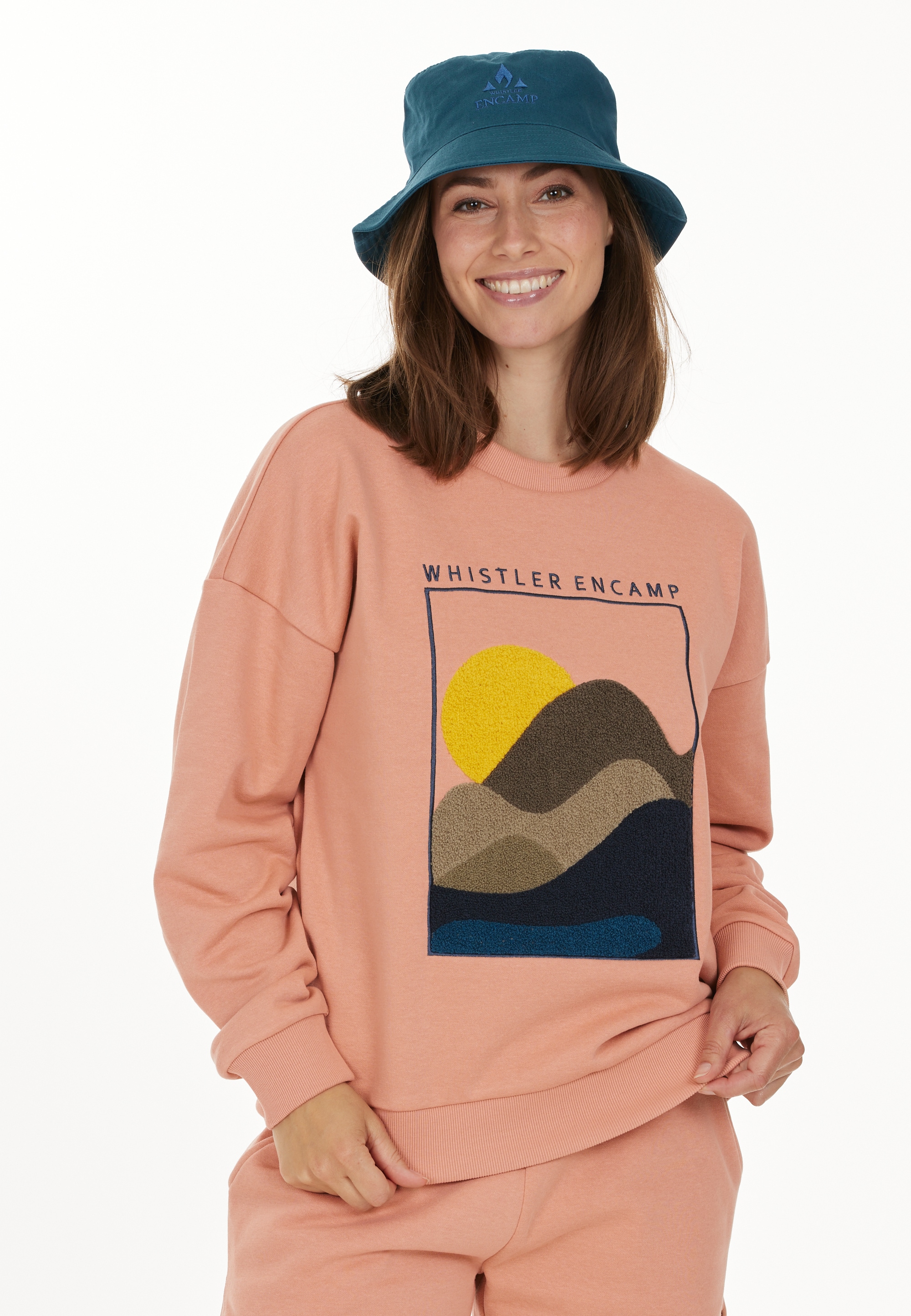 Sweatshirt »Natura«, mit einzigartiger texturierter Grafik
