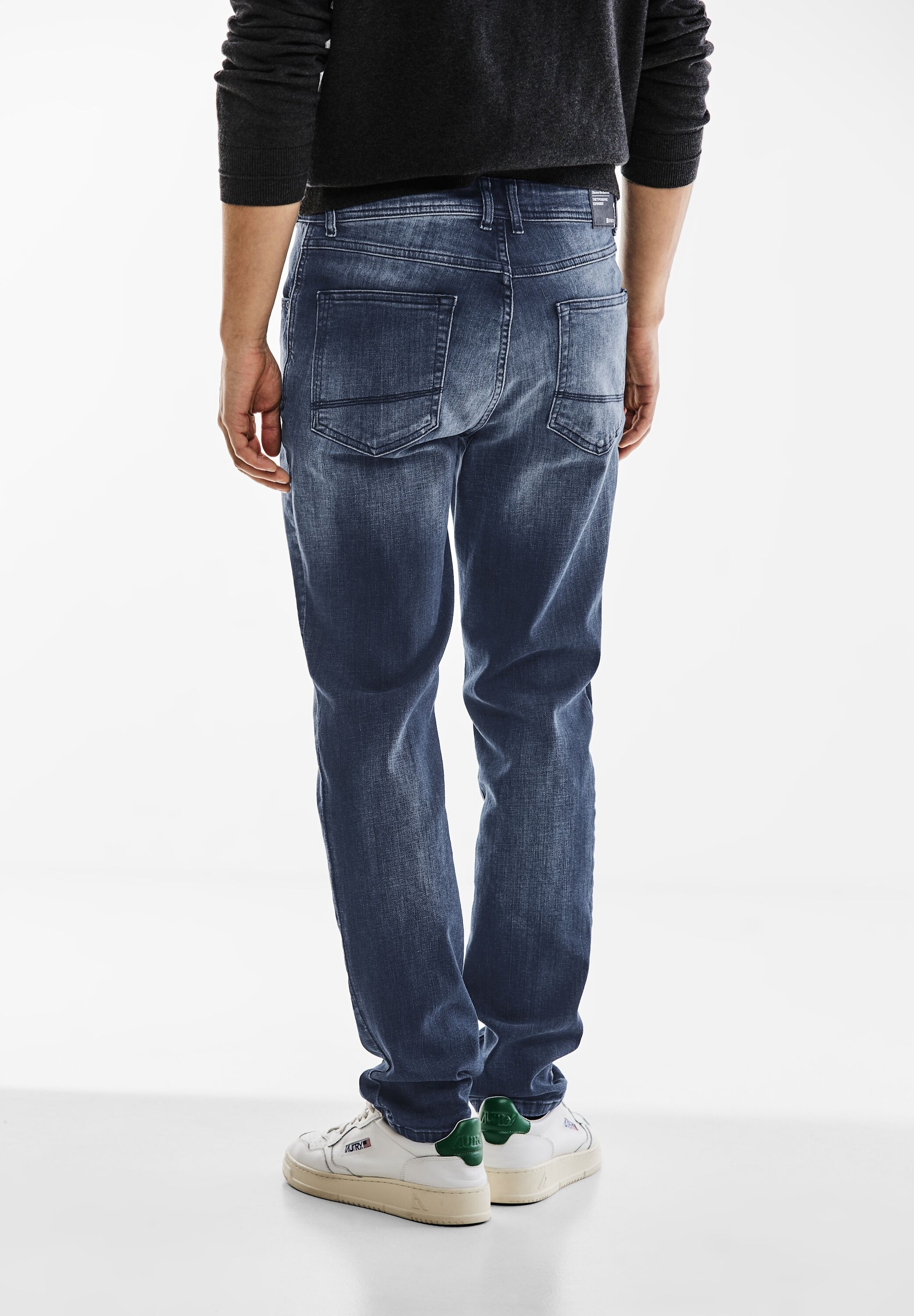 STREET ONE MEN Gerade Jeans, Middle Waist