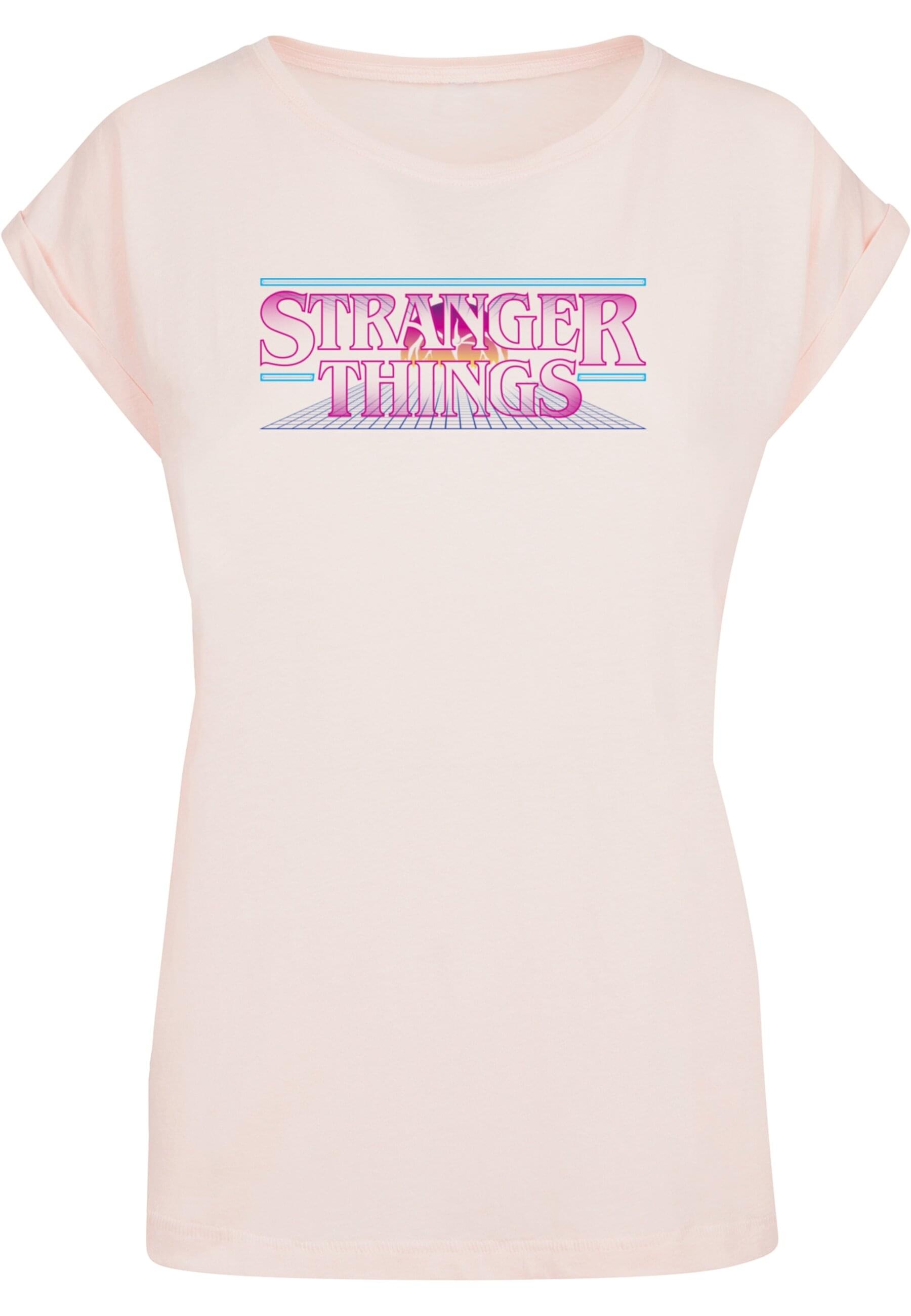 ABSOLUTE CULT T-Shirt »ABSOLUTE CULT Damen Ladies Stranger Things - Retro Title T-Shirt«, (1 tlg.)