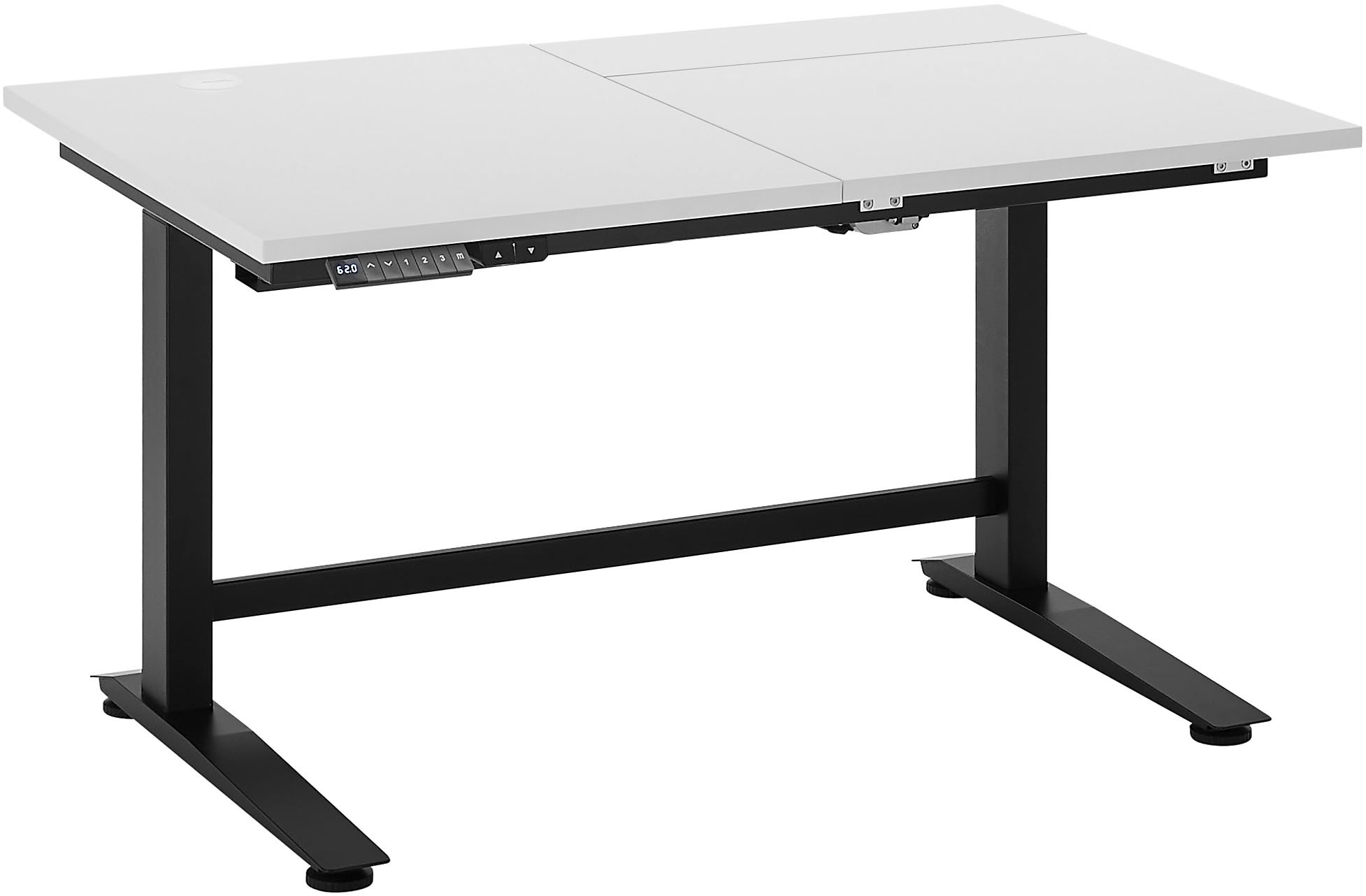 BEGA OFFICE Schreibtisch "Ben" 1 Stk. tlg. elektrisch höhenverstellbarer De günstig online kaufen