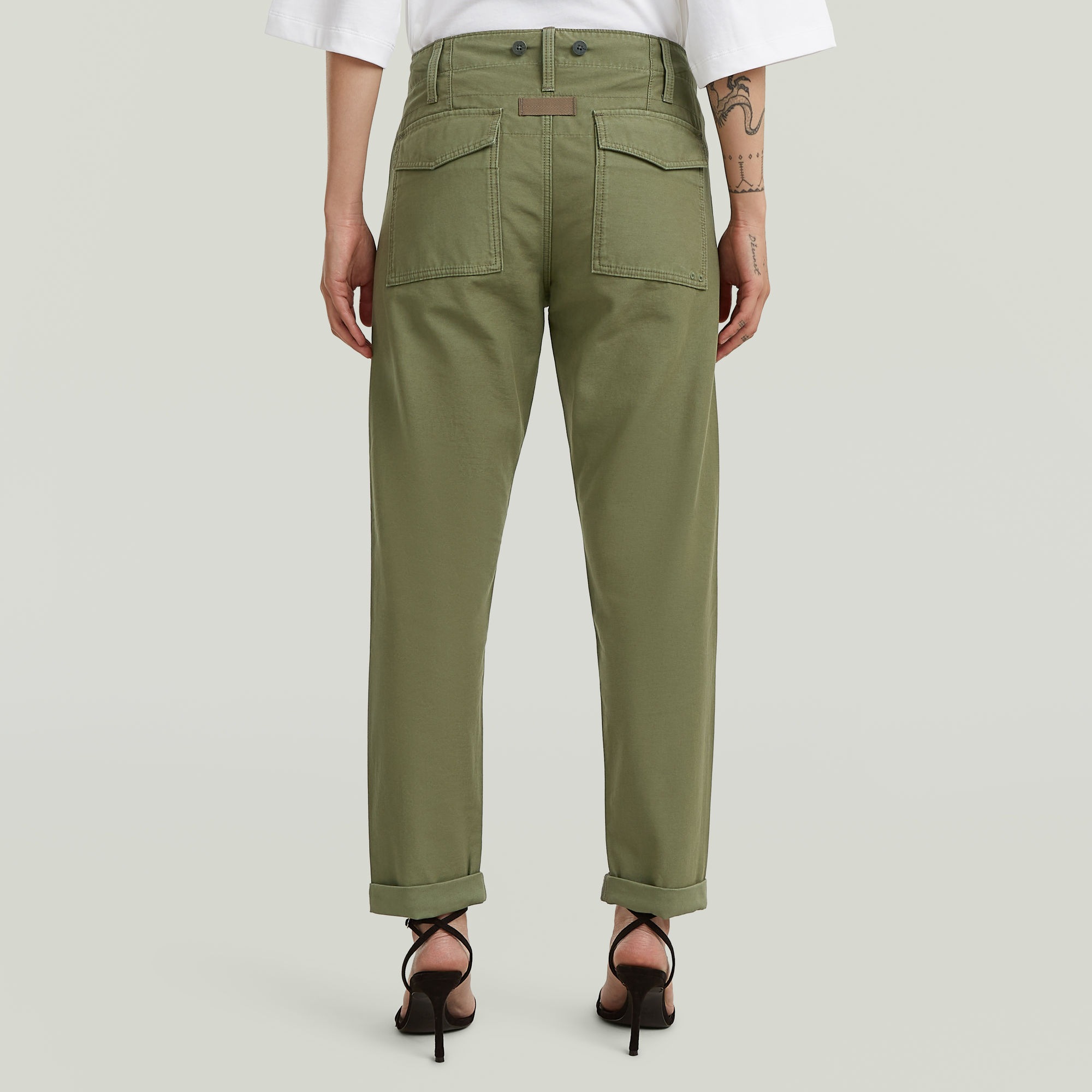 G-STAR Boyfriend-Hose »Regular Track O5P Fatigue«  mit niedrigem Bund, Relaxed Fit