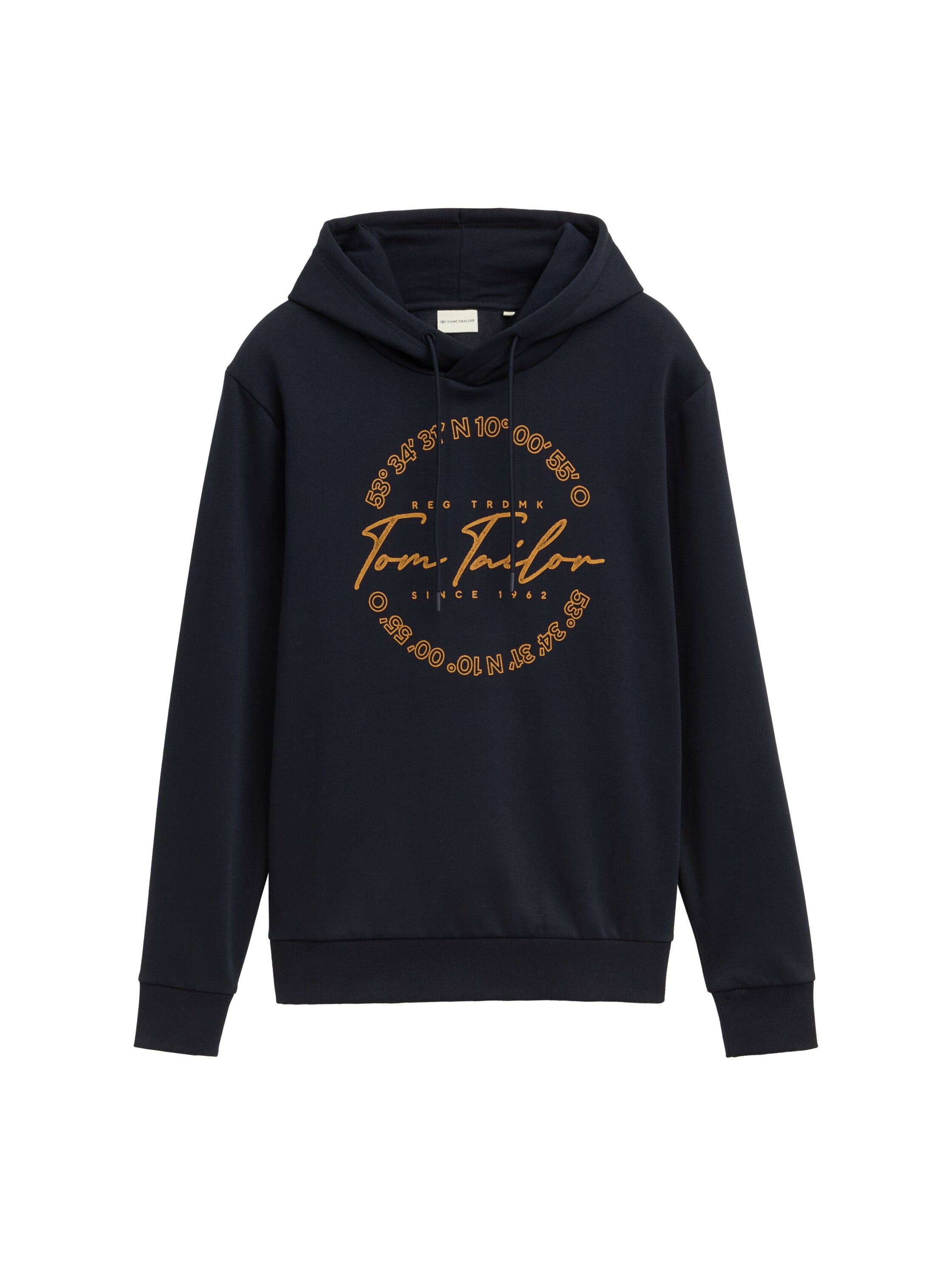TOM TAILOR Kapuzensweatshirt, mit großem Logo-Frontprint