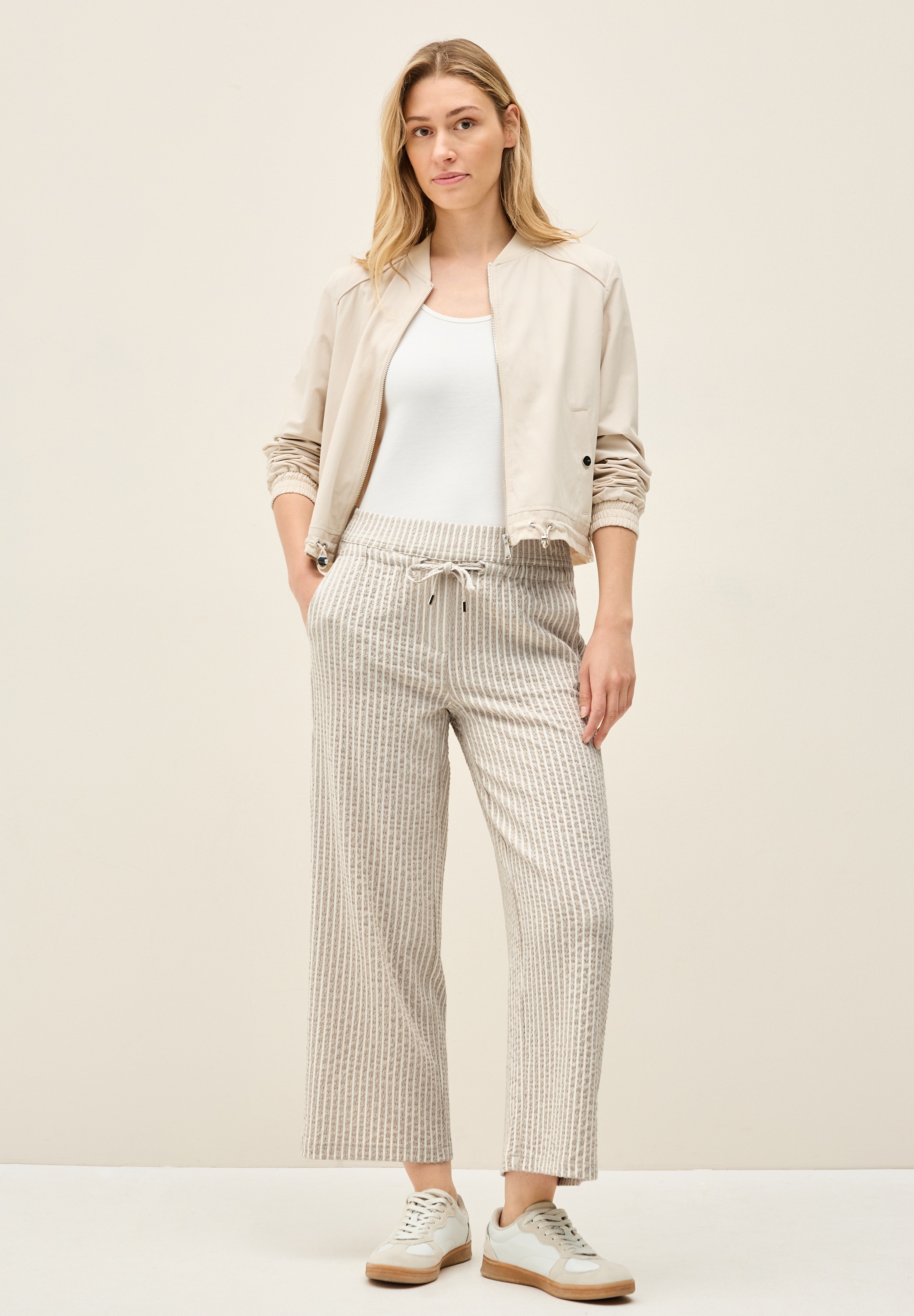 Thumbnail - Cecil Stoffhose mit Wide Legs