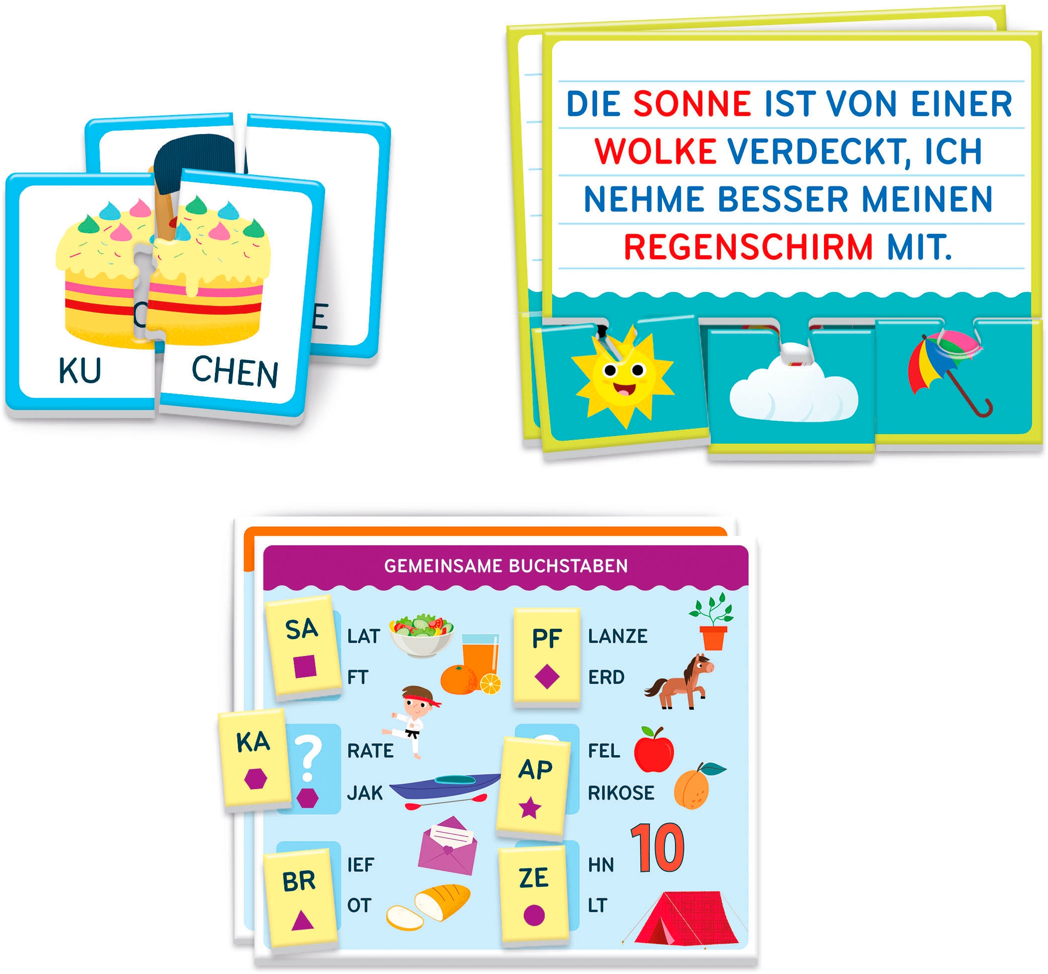Clementoni® Spiel »Education, Lese-Spiel«, Made in Europe