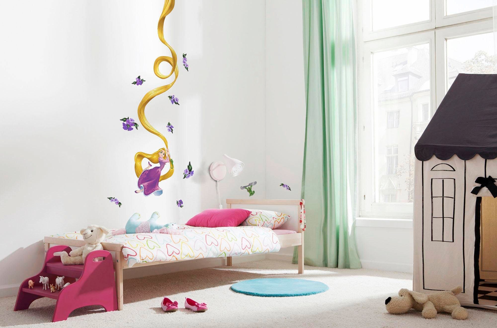 Komar Wandtattoo »Rapunzel«, 100x70 selbstklebendes cm BAUR | (Breite Wandtattoo Höhe), x