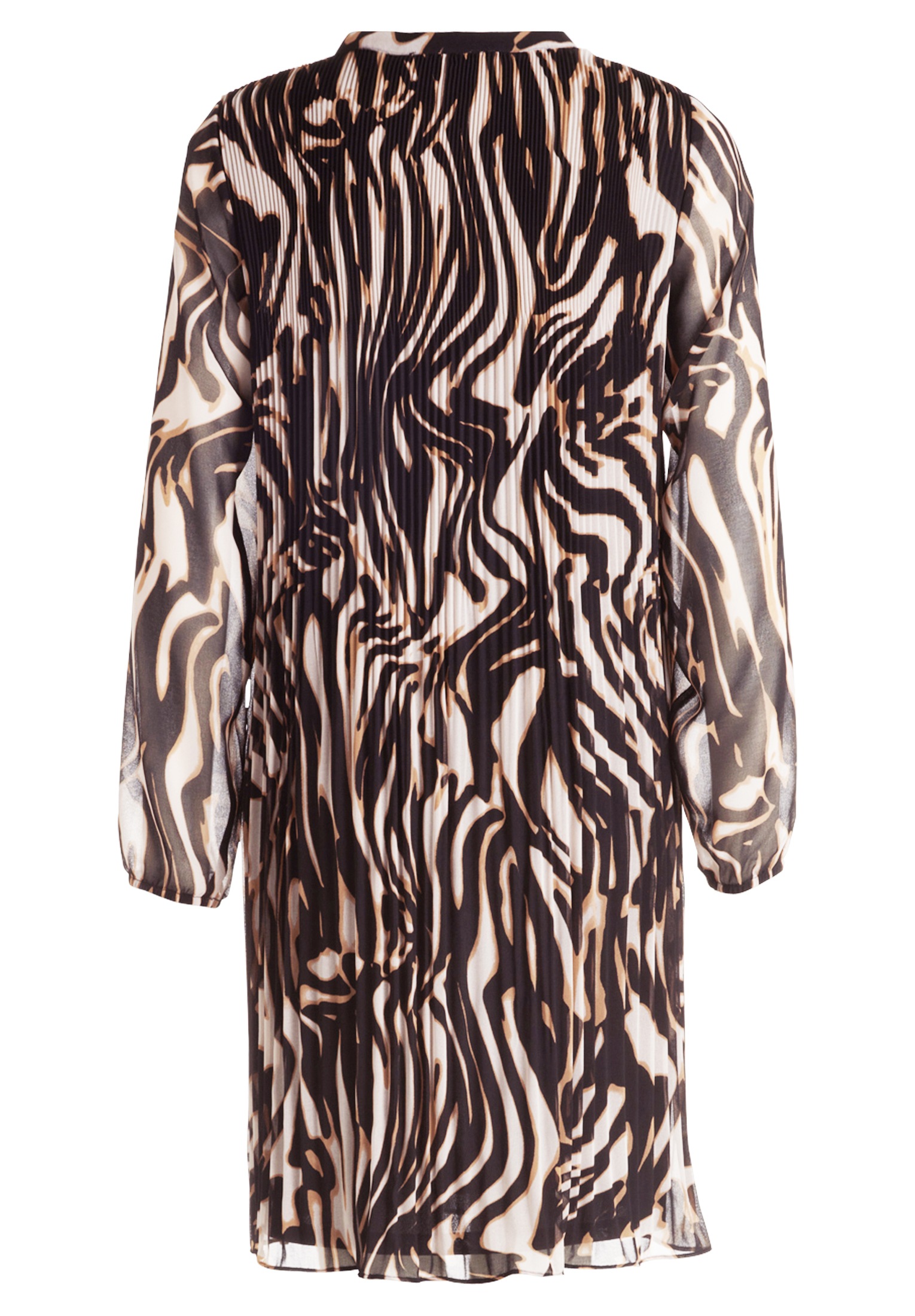 Betty&Co Plisseekleid »Damen Plisseekleid langarm« Ohne Tasche