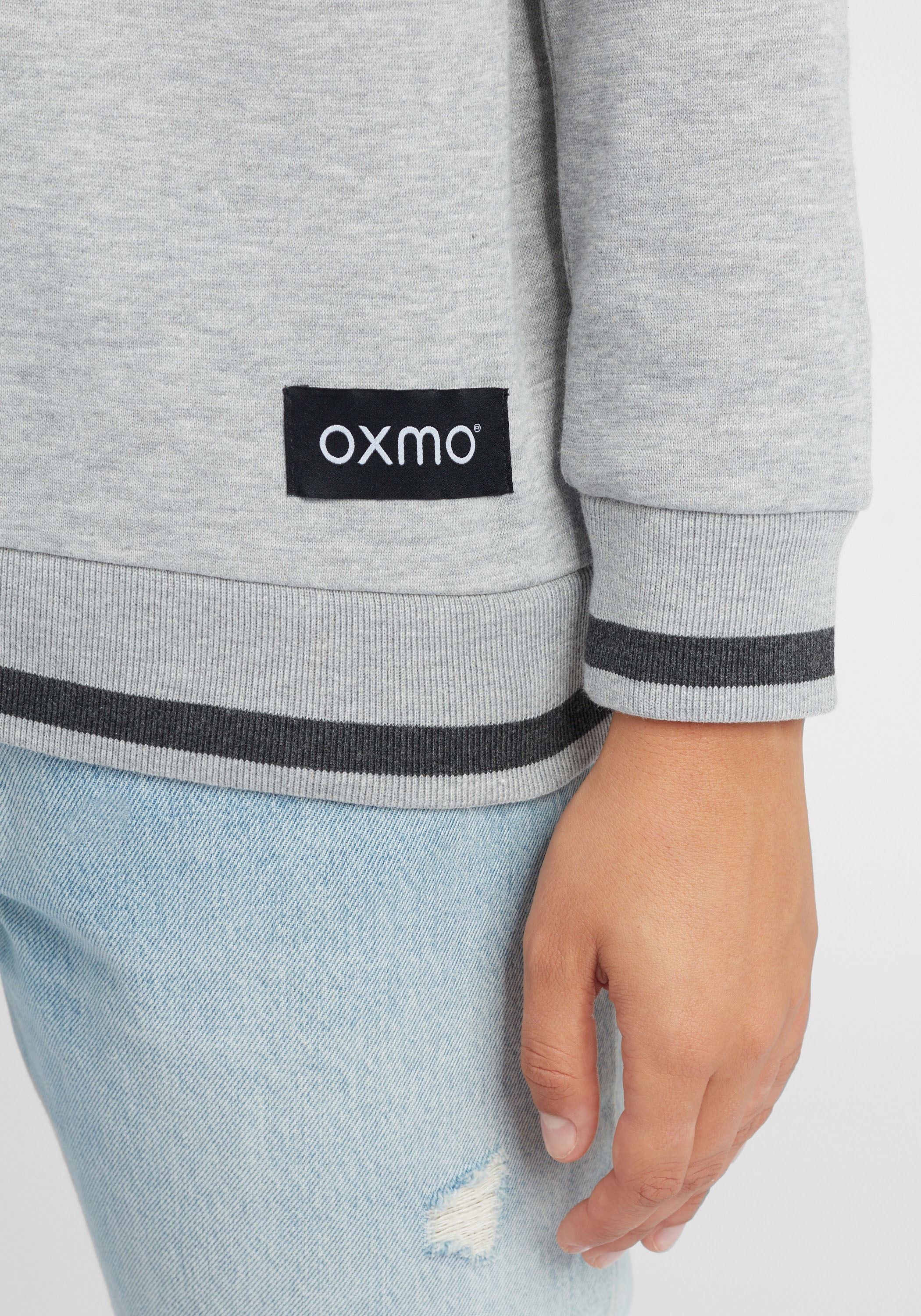 OXMO Rundhalspullover »Sweatpullover OXOmaya«