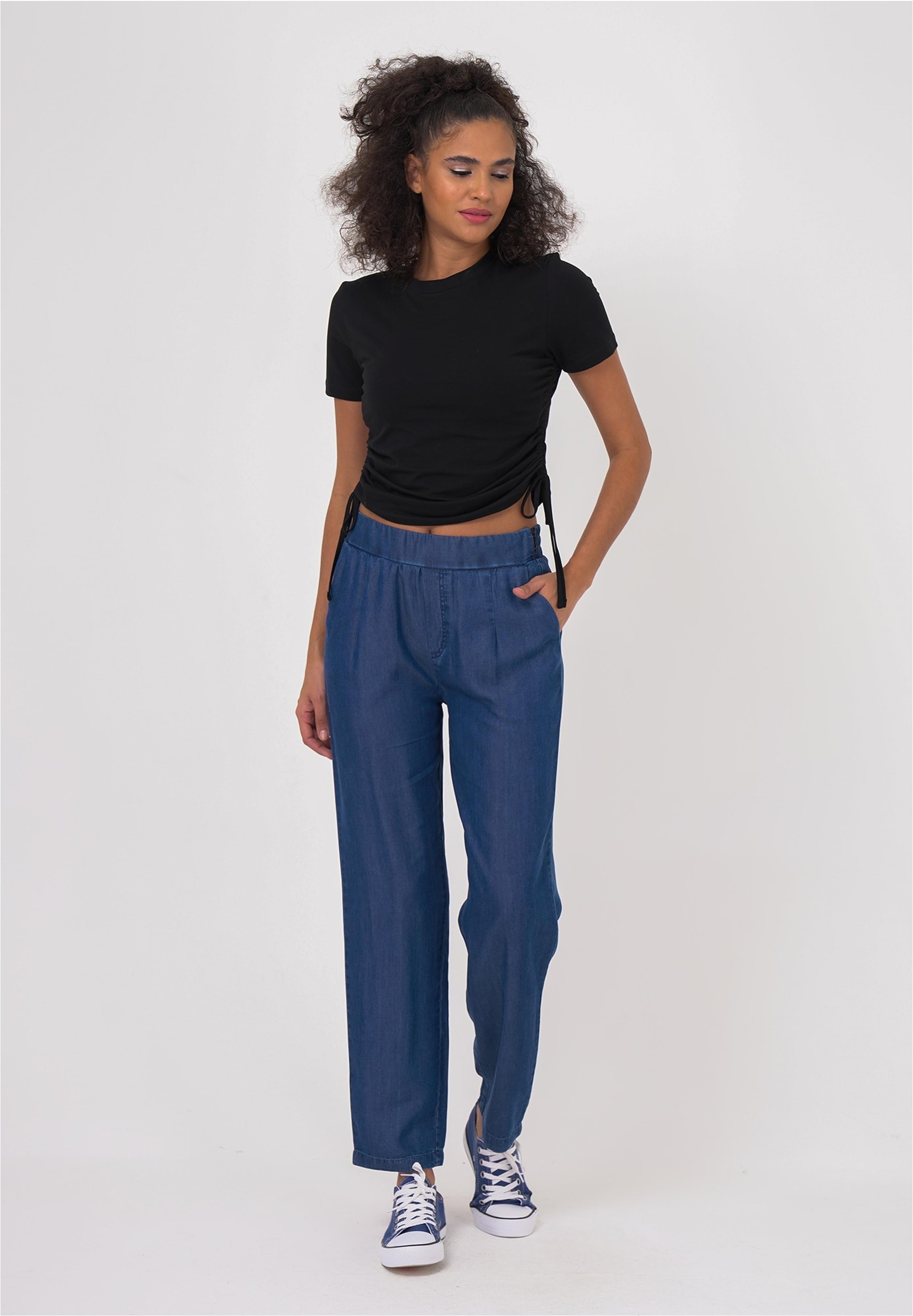 freshlions Stoffhose »Pamela«, (1 tlg.), in klassischem Design