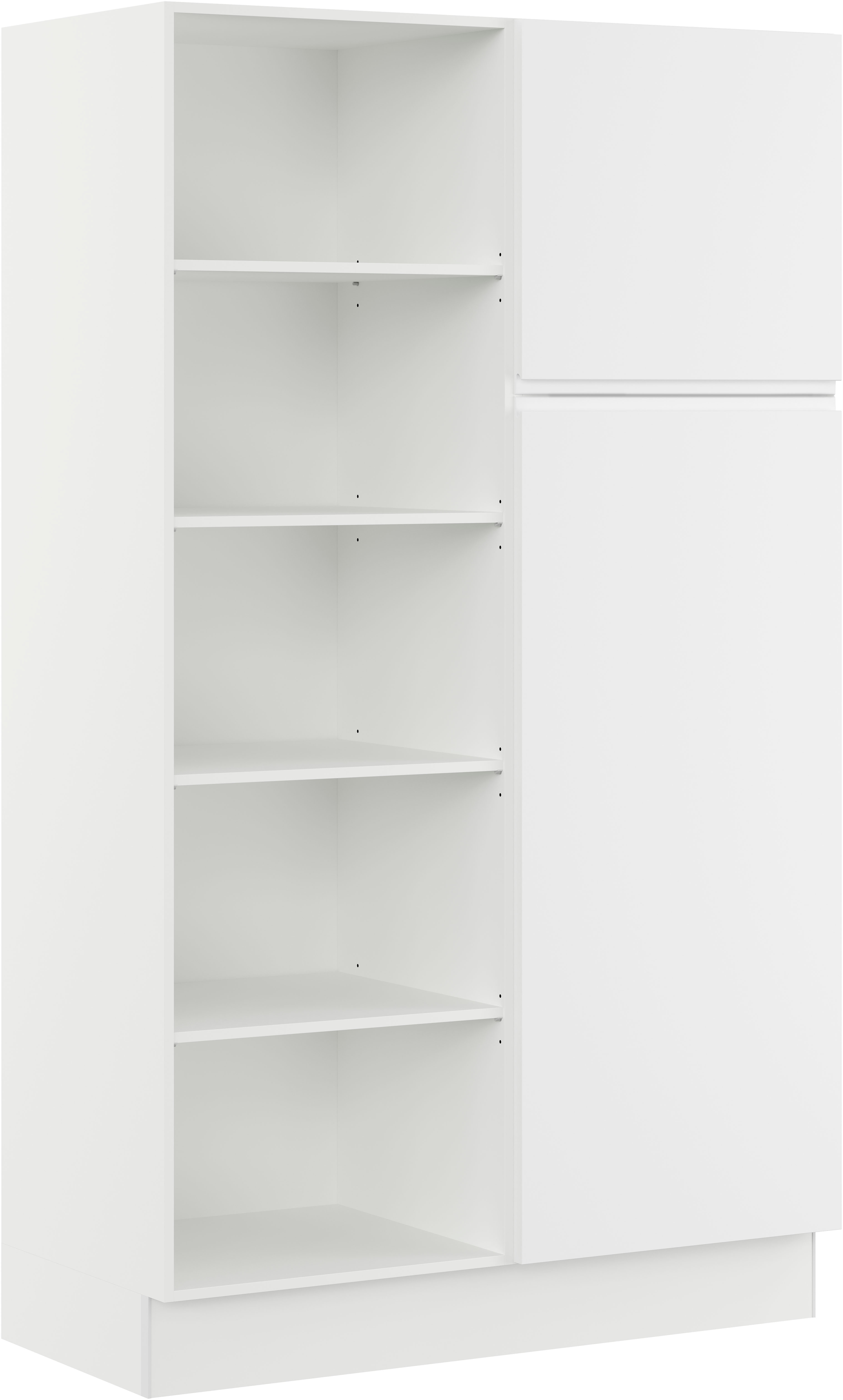IMPULS KÜCHEN 1100000002199 "Warschau" Seitenschrank zur individuellen Ausstattung und offenes Regal, 3 Stk. tlg.