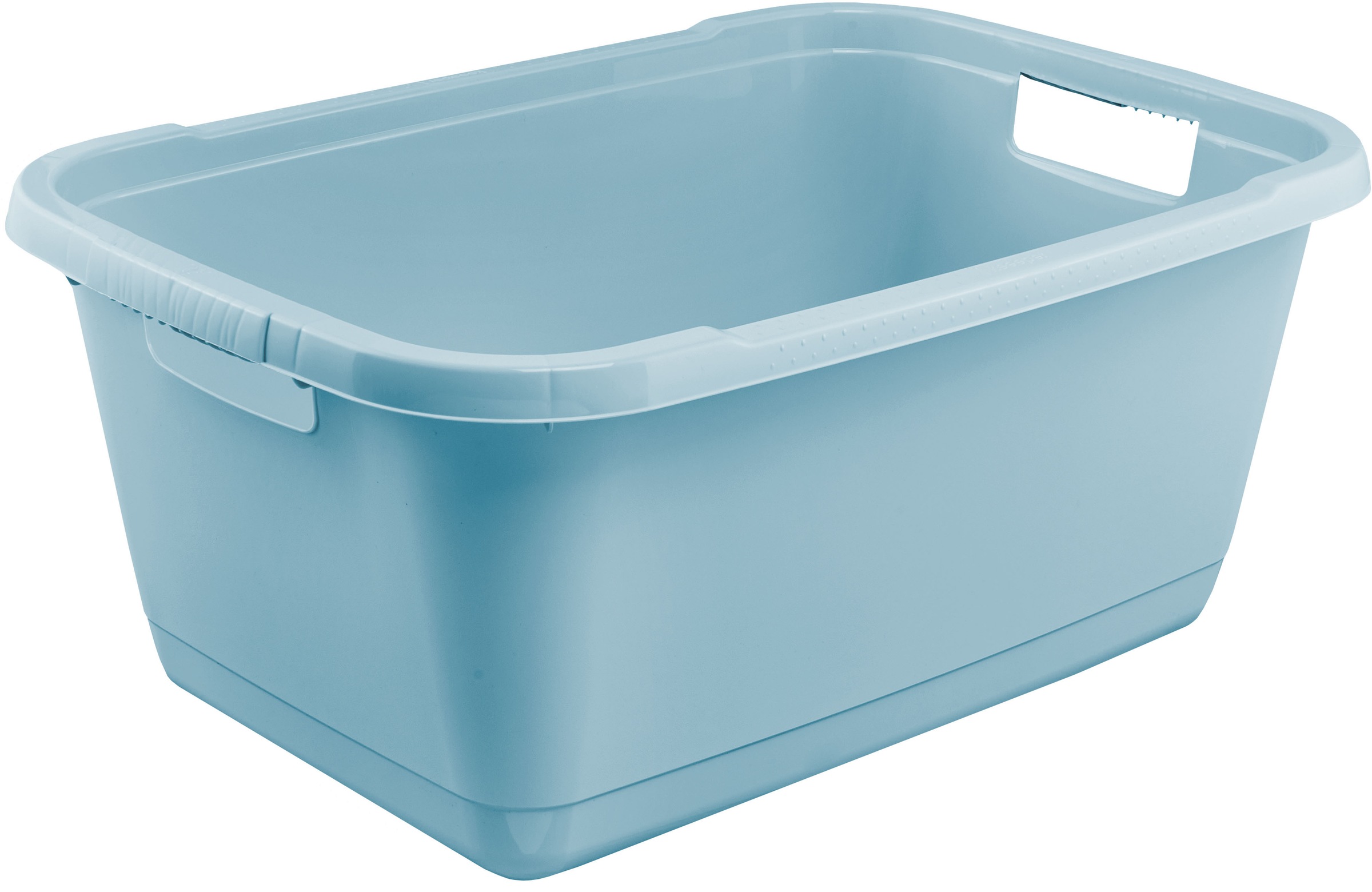 keeeper Wäschewanne »aenna, 2er Set, 65 x 44 x 28 cm, 52 l« praktische Griffe, platzsparend ineinander nestbar