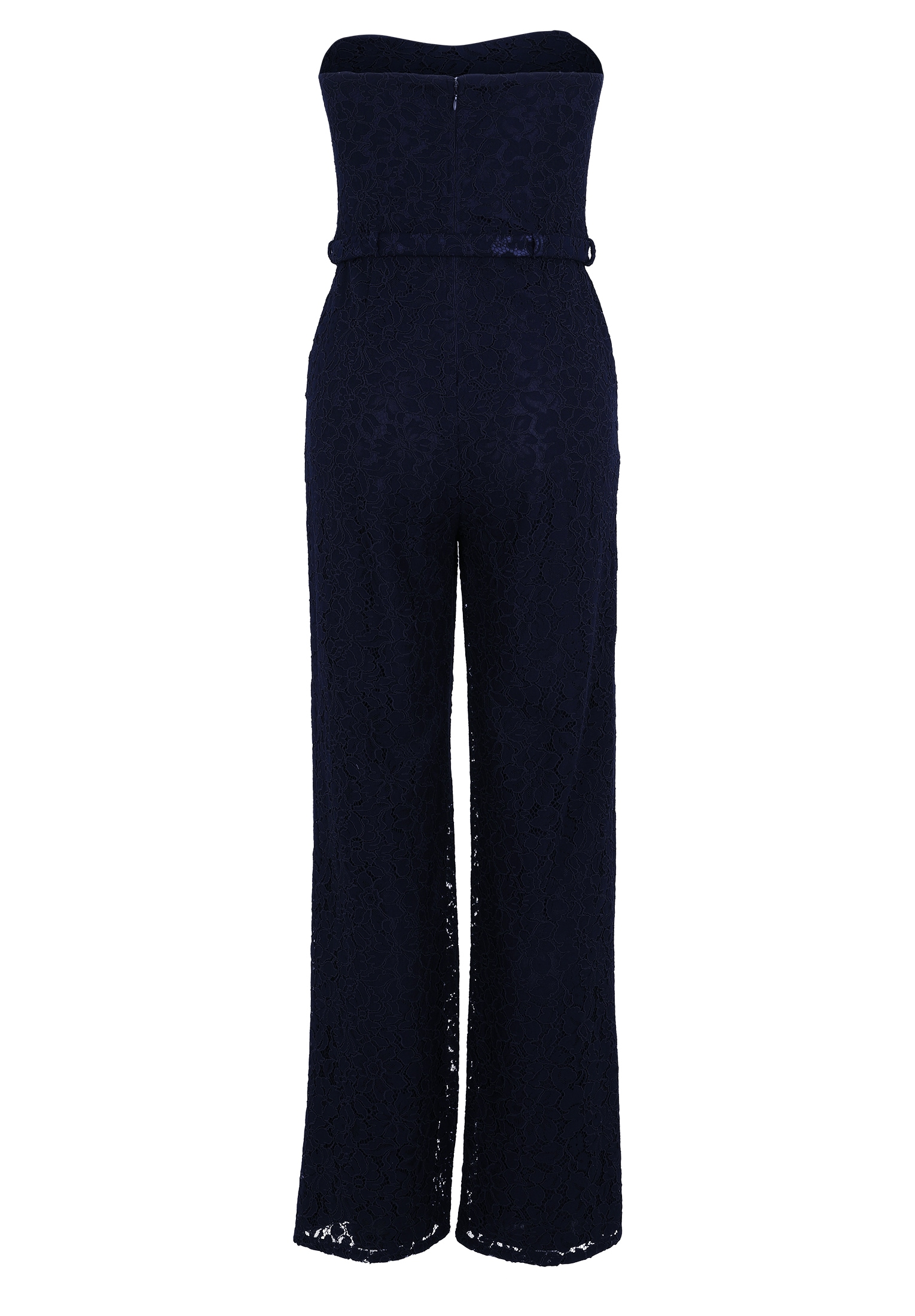 Vera Mont Overall »Vera Mont Jumpsuit mit Spitze«, (1 tlg.), Gürtel