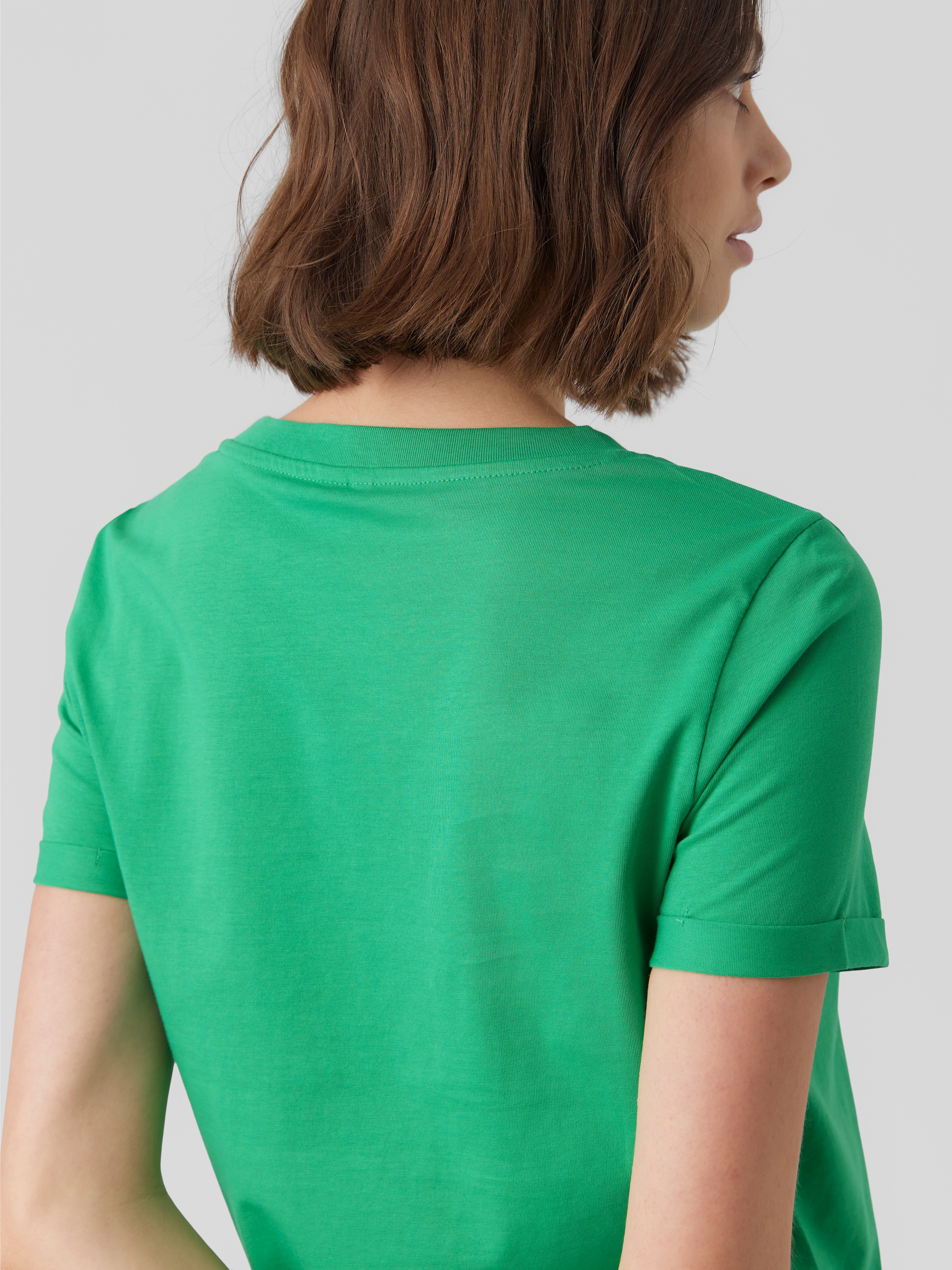Vero Moda Kurzarmshirt »VMPAULA S/S T-SHIRT  NOOS« Baumwolle, regular fit