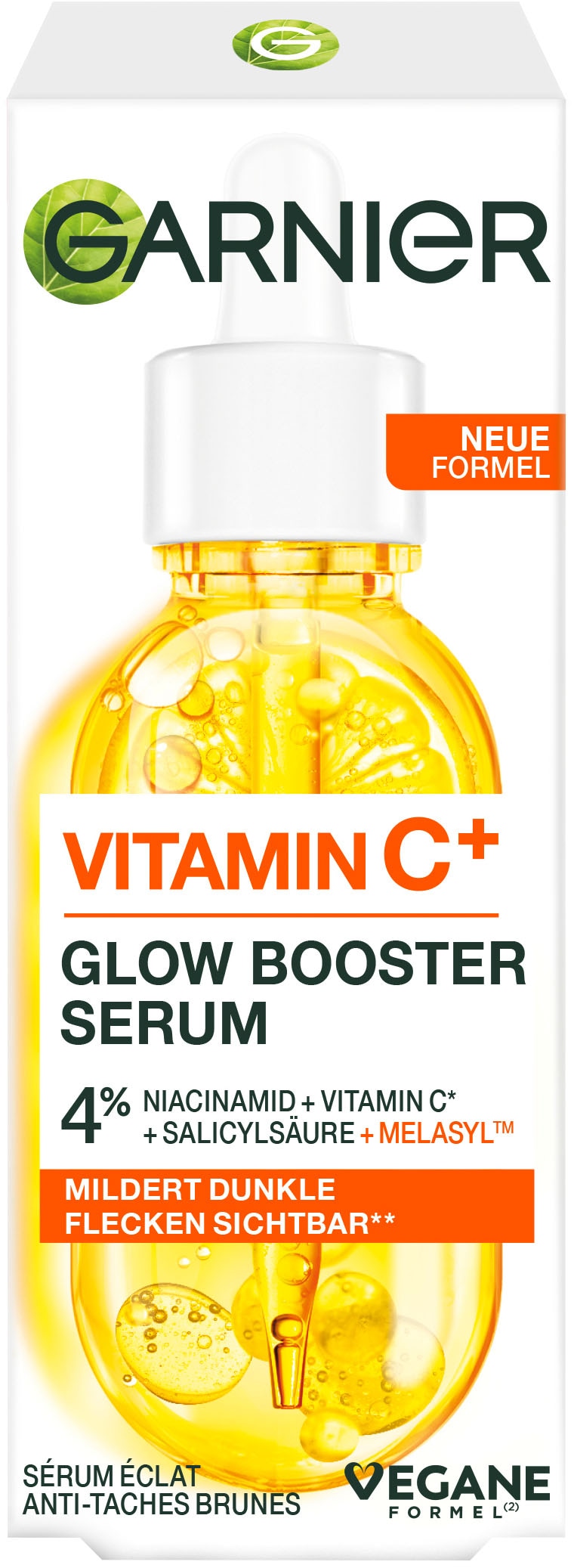 GARNIER Gesichtsserum »Garnier Vitamin C+ Glow Booster Serum«