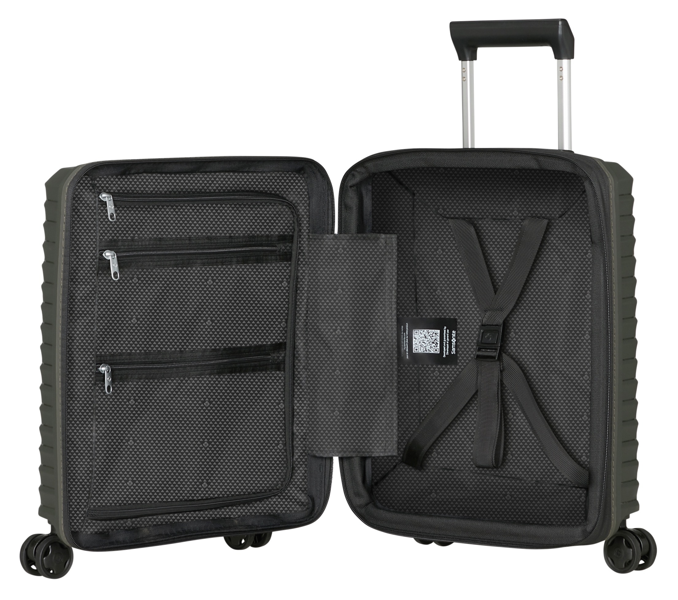 Samsonite Hartschalen-Trolley »UPSCAPE, verschiedene Größen und Farben«, 4 Rollen, Handgepäck-Koffer TSA-Zahlenschloss Volumenerweiterung
