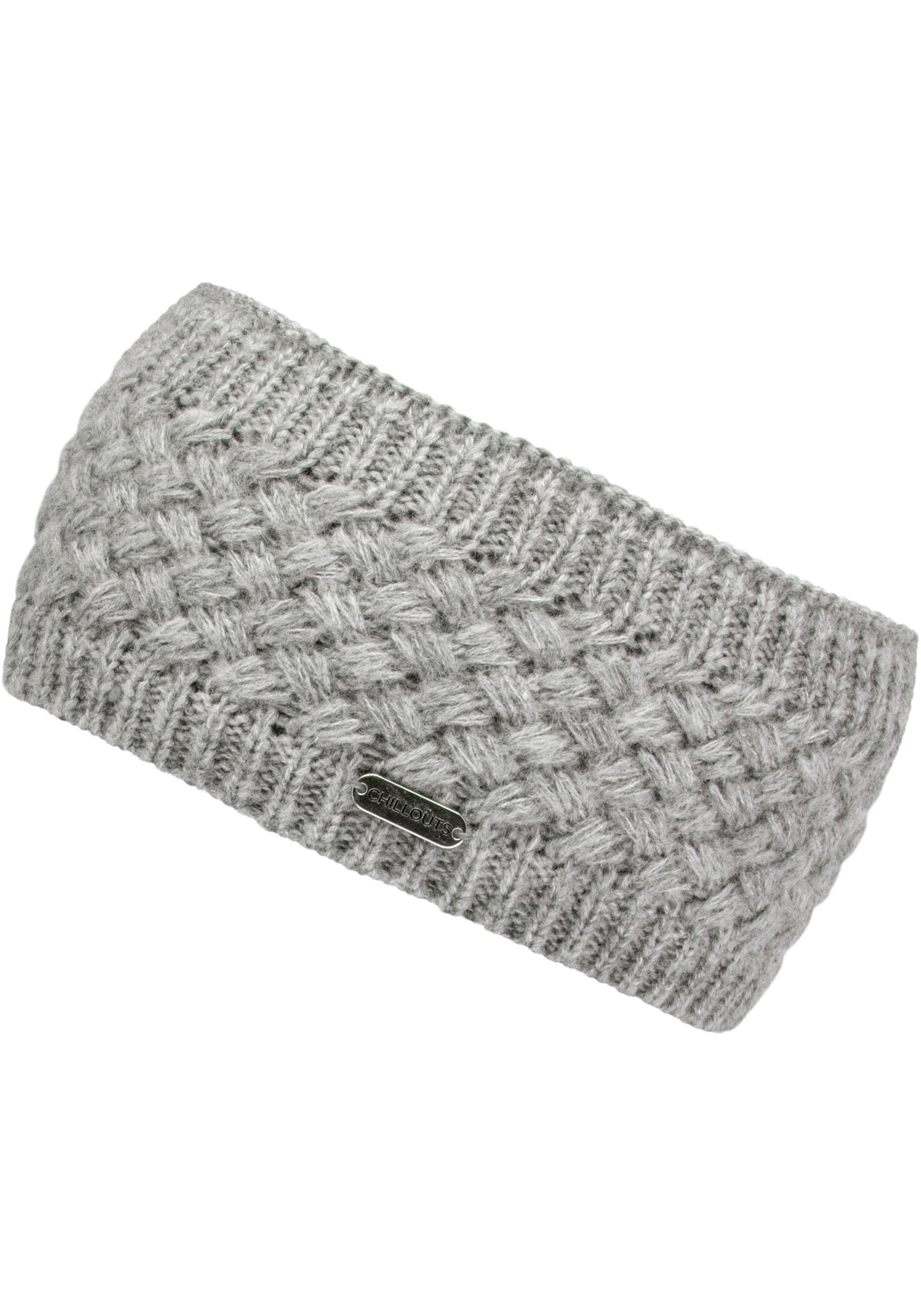 chillouts Stirnband "Felicitas Headband", Metall-Label