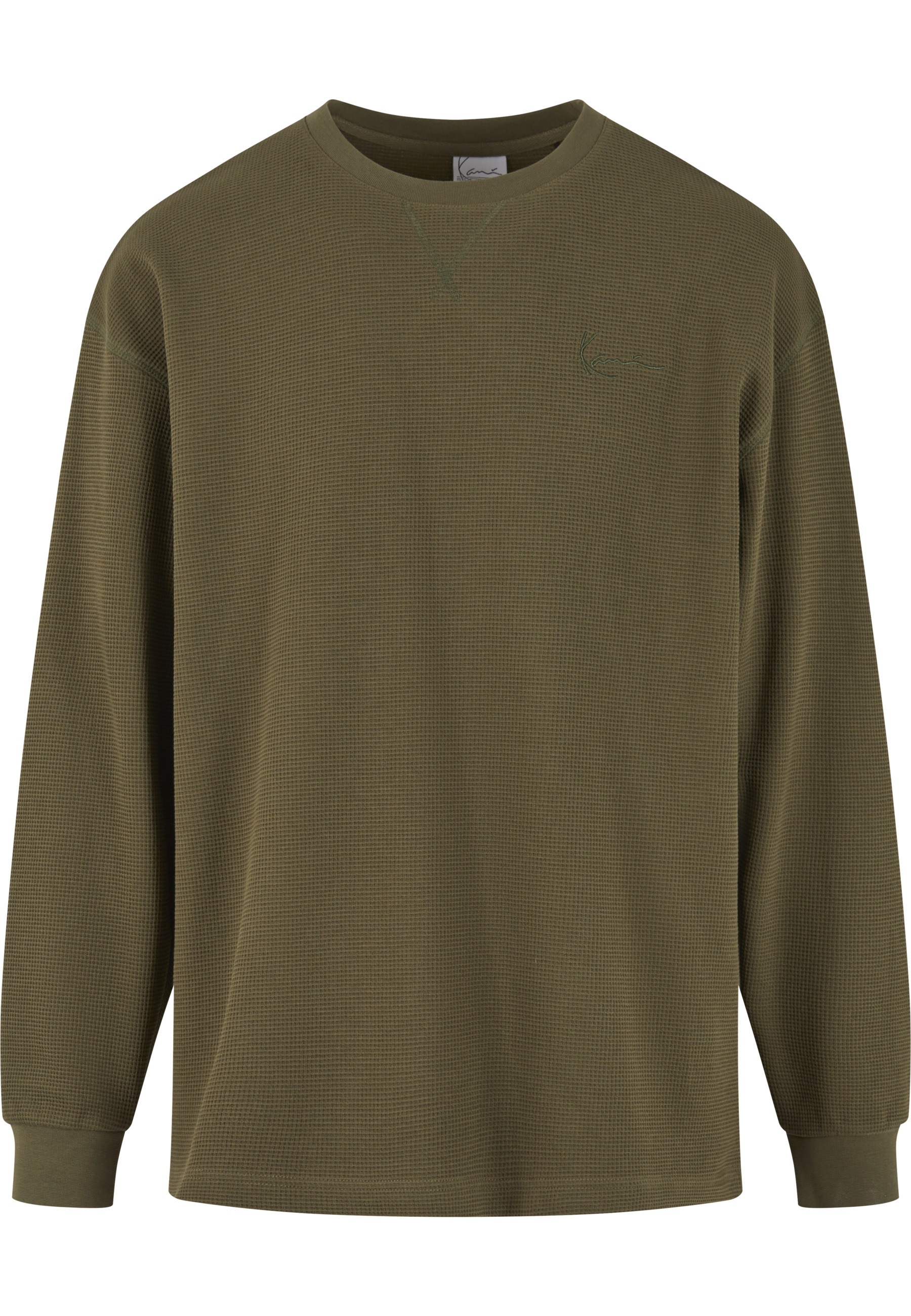 Karl Kani Longsleeve "Karl Kani Signature Boxy Waffle Longsleeve" 1