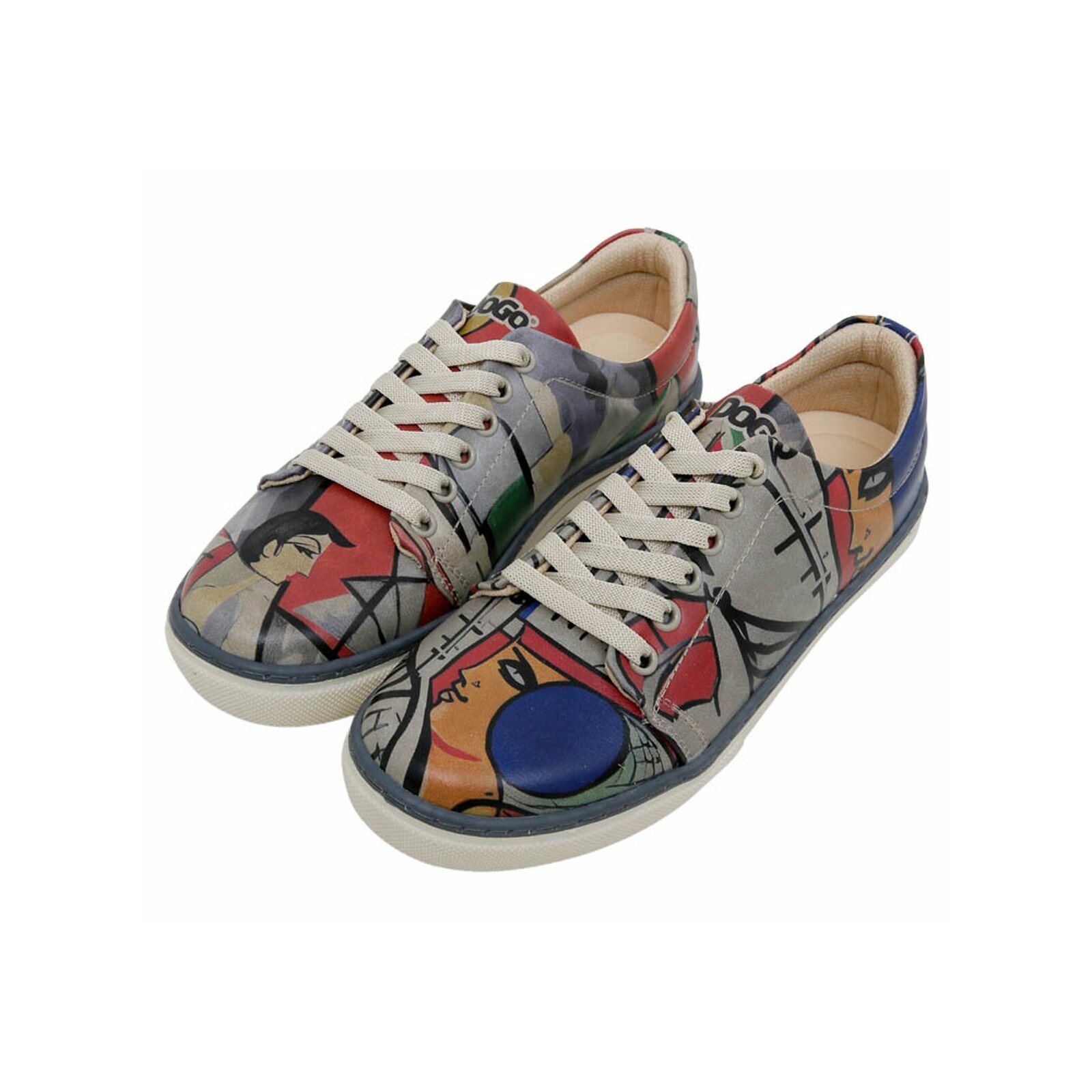 DOGO Sneaker "Sneaker Cubic Faces Damen Sneaker / Female", Vegan günstig online kaufen