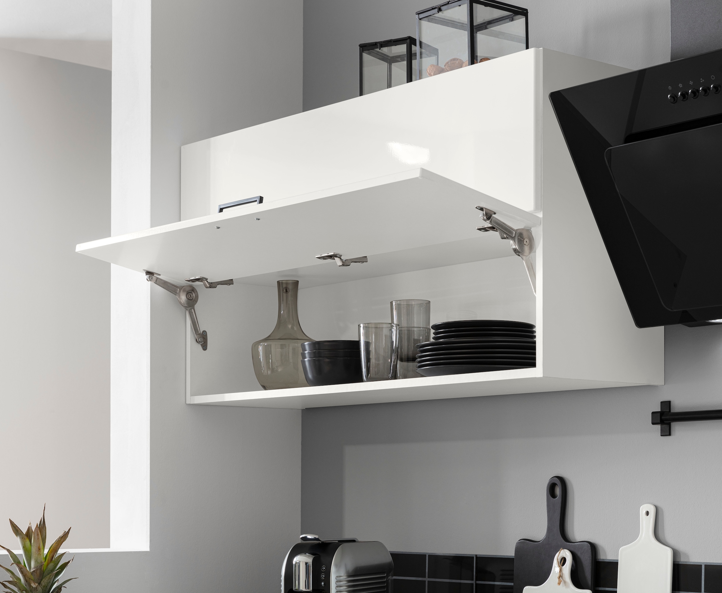 KOCHSTATION Winkelküche »KS-Trier« mit E-Geräten, Stellbreite 220/220 cm