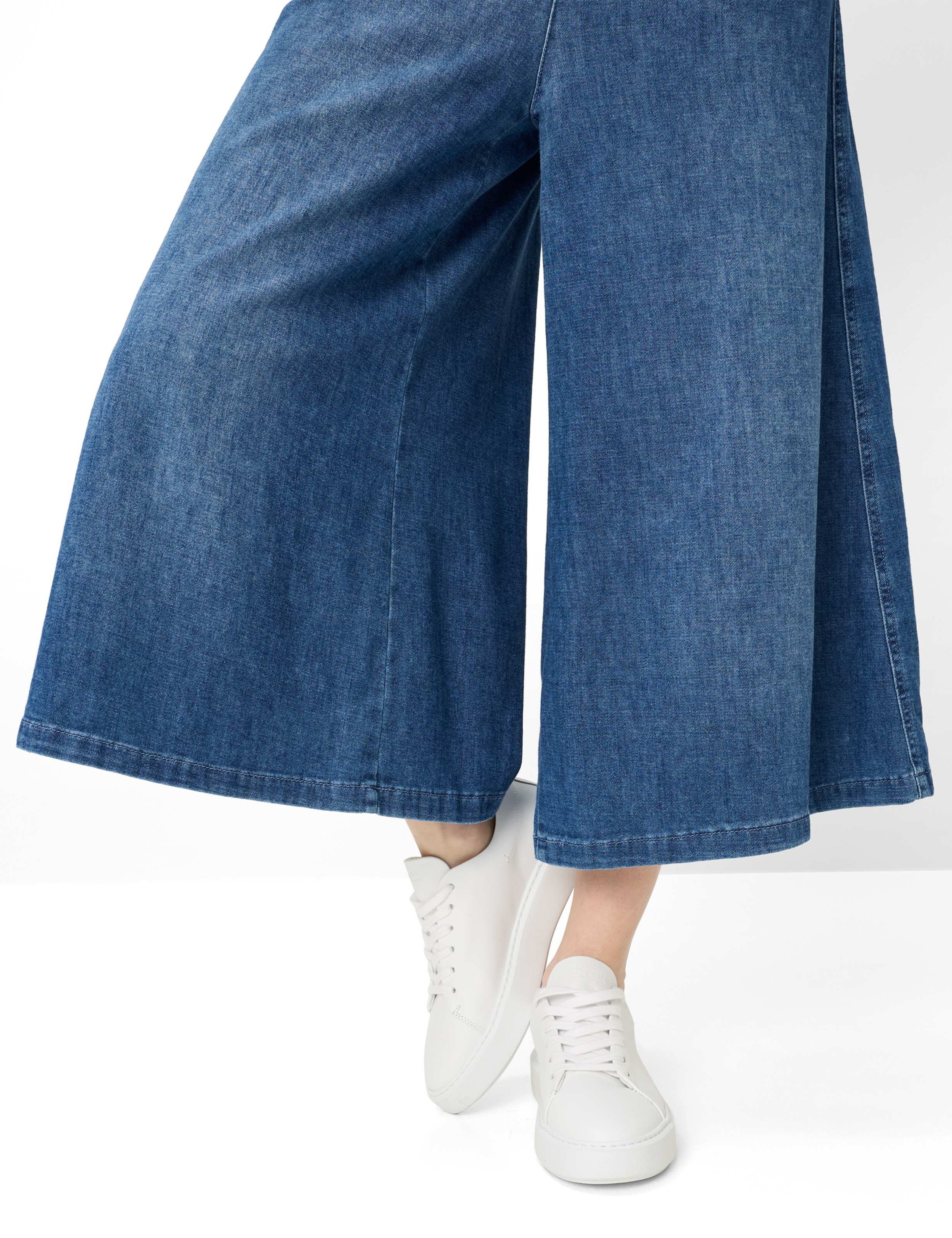 Röhrenjeans BRAX "Style MELLI S", Damen, Gr. 36, Normalgrößen, blau, Denim/Jeans, 91% Baumwolle, 7% Elastomultiester, 2% Elasthan, Jeans 4