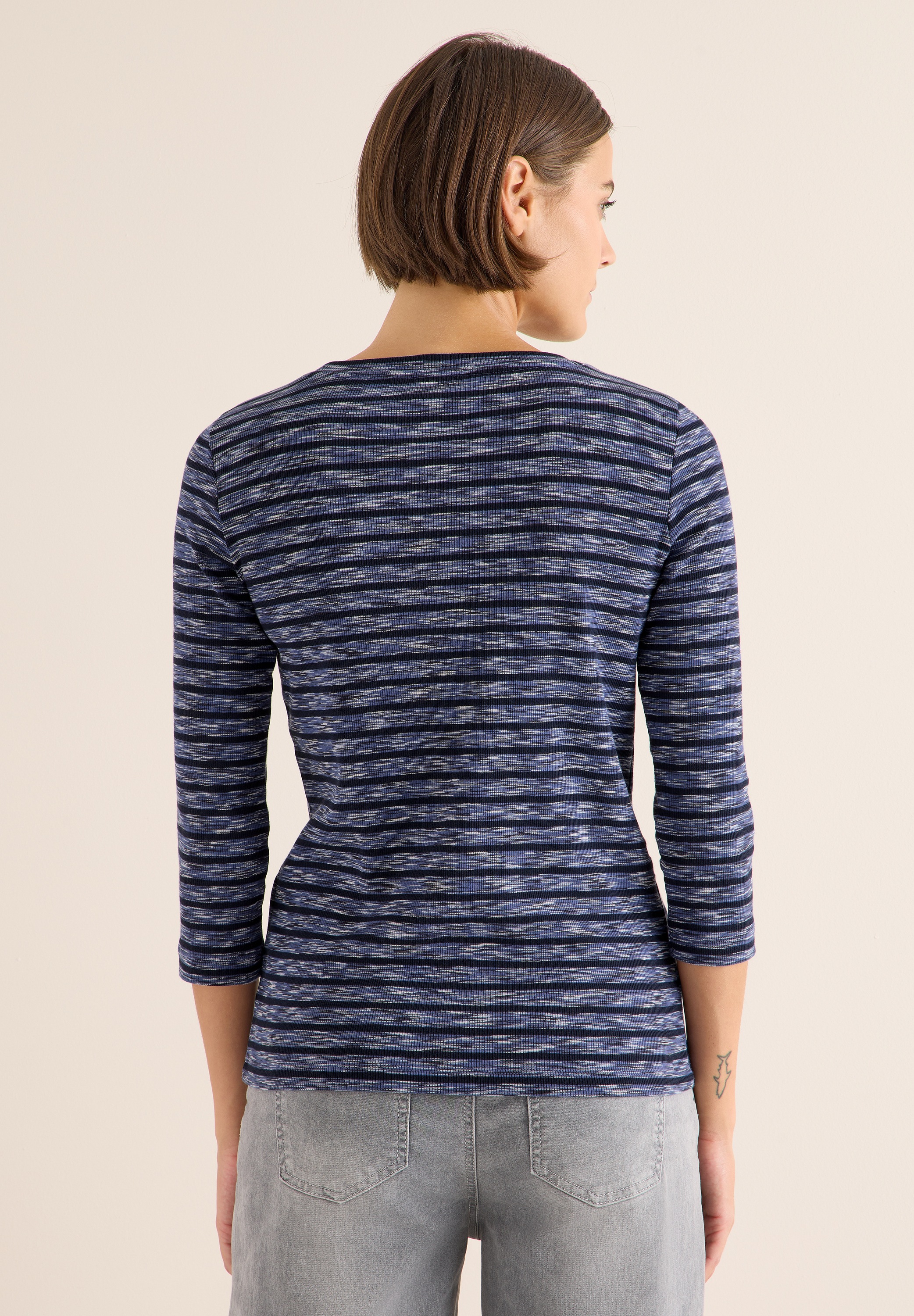 Cecil 3/4-Arm-Shirt, aus Baumwolle mit Stretchante günstig online kaufen