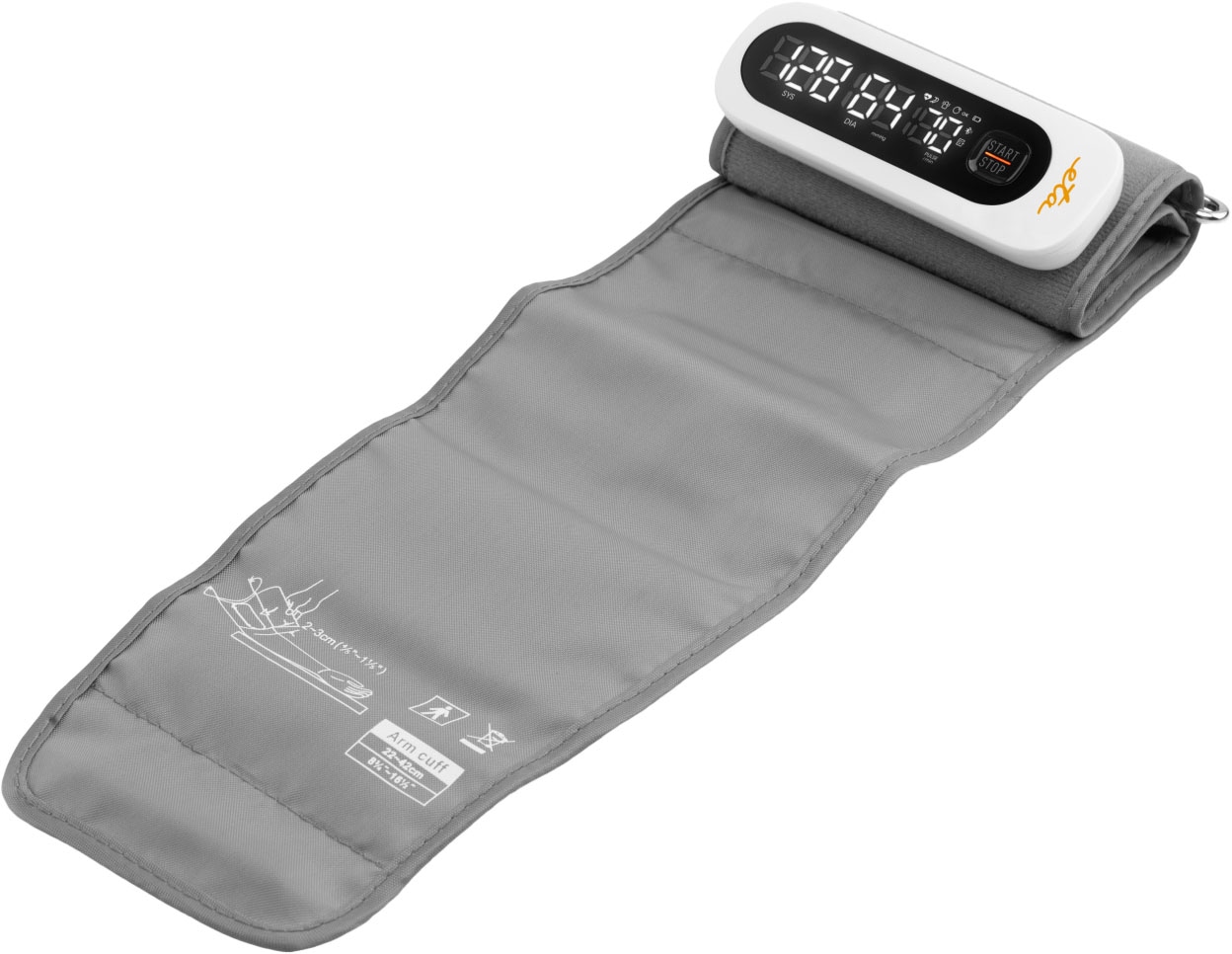 Thumbnail - eta Oberarm-Blutdruckmessgerät oszillometrische Messmethode, Smart App, WHO-Klassifikation