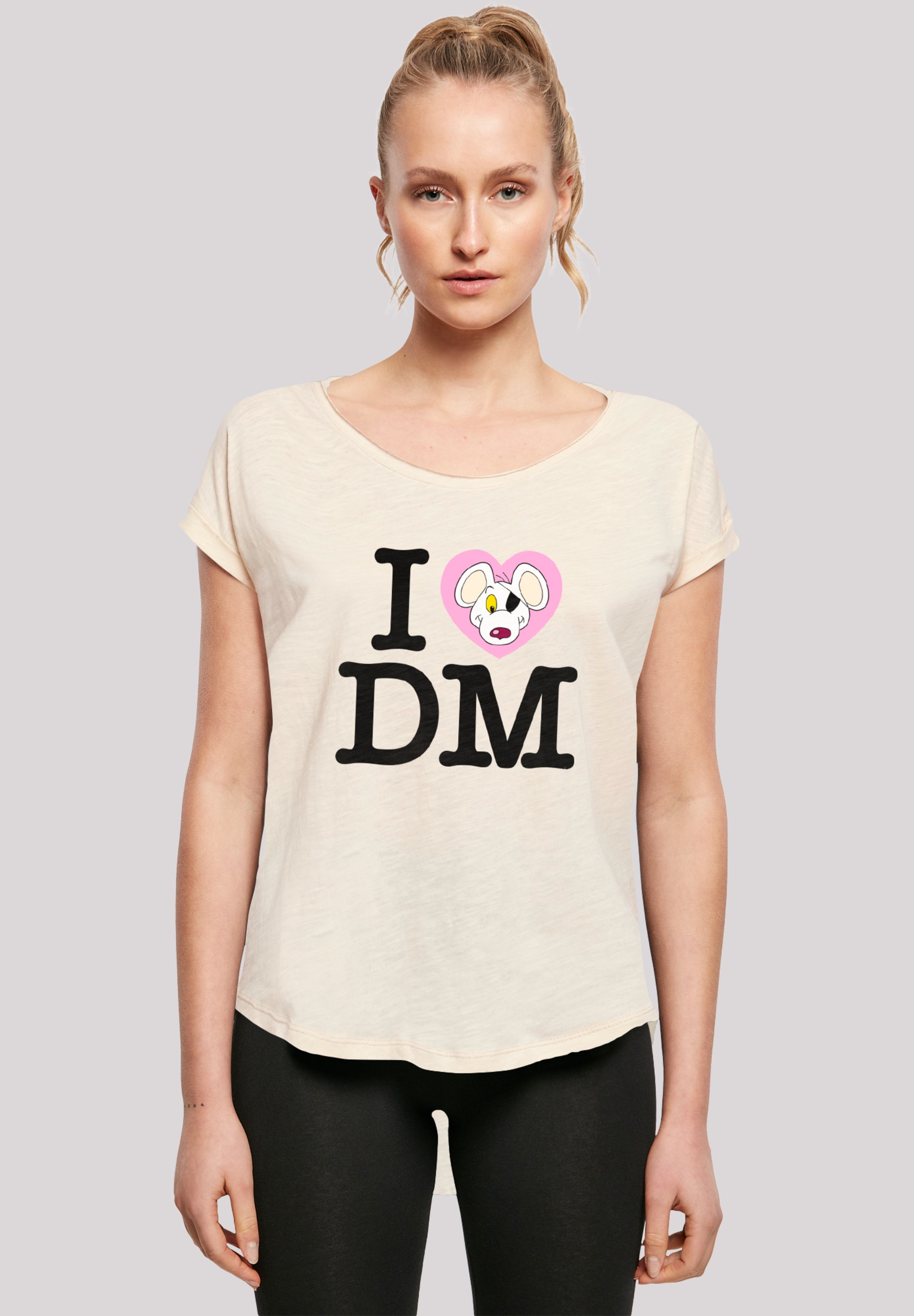 F4NT4STIC T-Shirt "Danger Mouse I Love DM", Premium Qualität günstig online kaufen