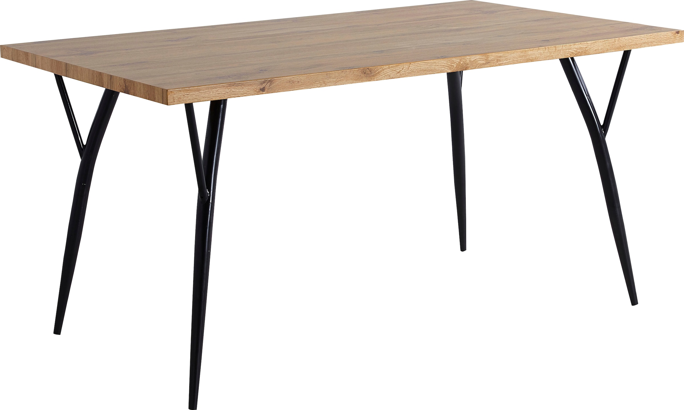 Home affaire Esstisch »Aage«, Eiche-Dekor, Breite 150 cm