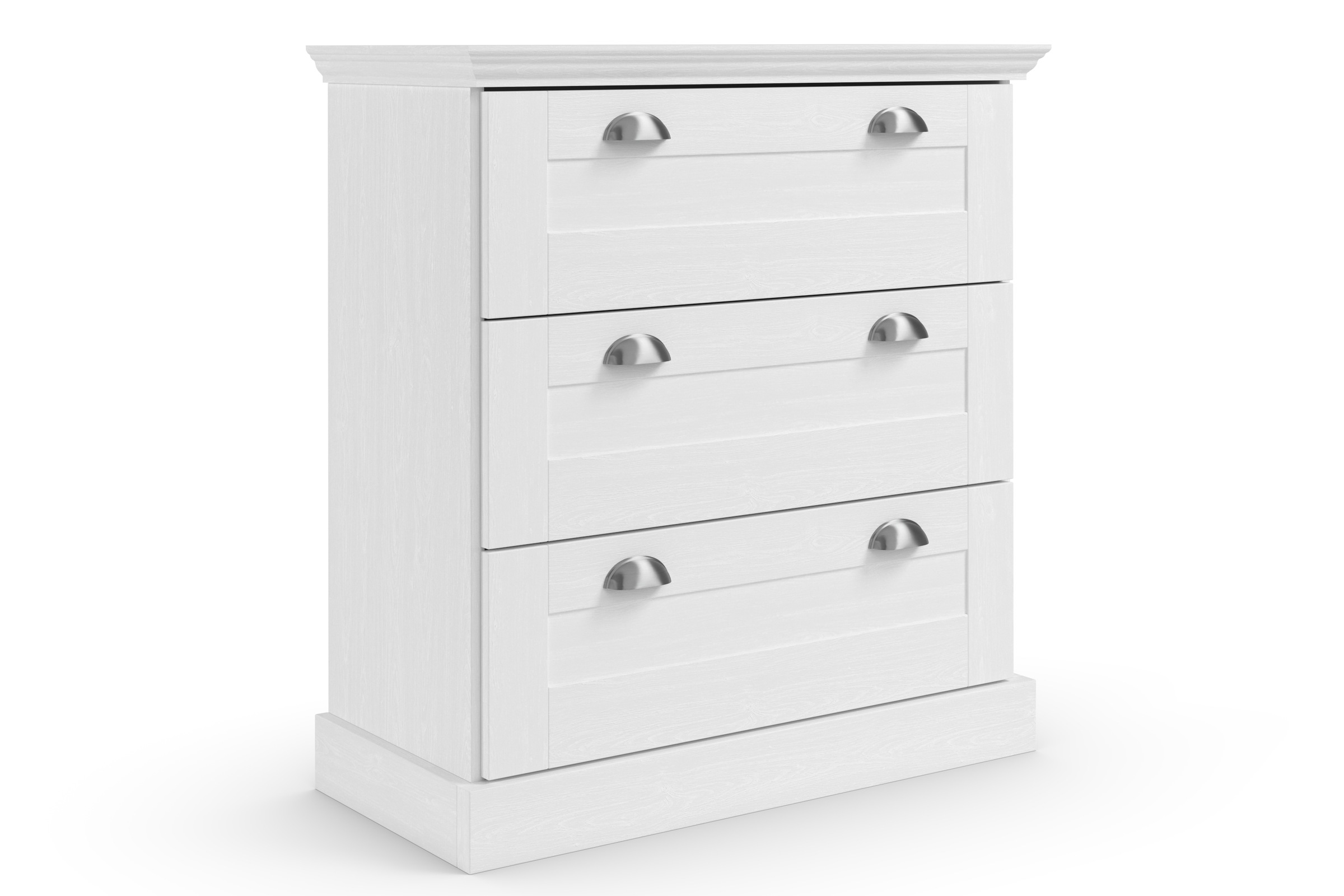 OTTO home Kommode "Motala" mit 3 Schubladen, Breite 75 cm, Höhe 80 cm günstig online kaufen