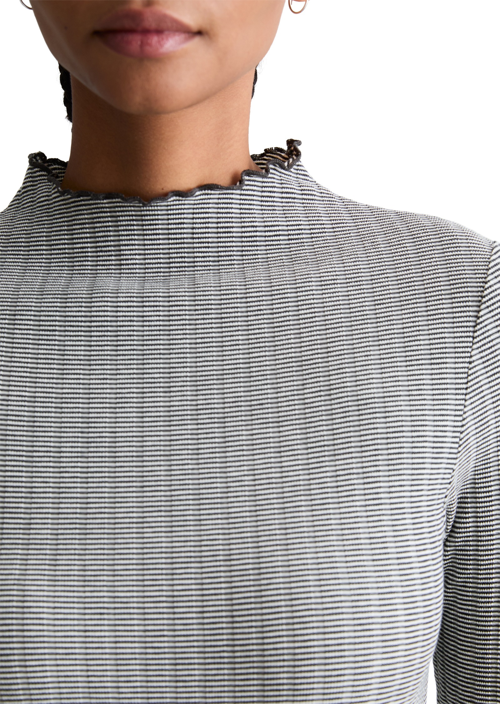 Marc O'Polo DENIM Langarmshirt »aus Bio-Baumwoll-Mix«