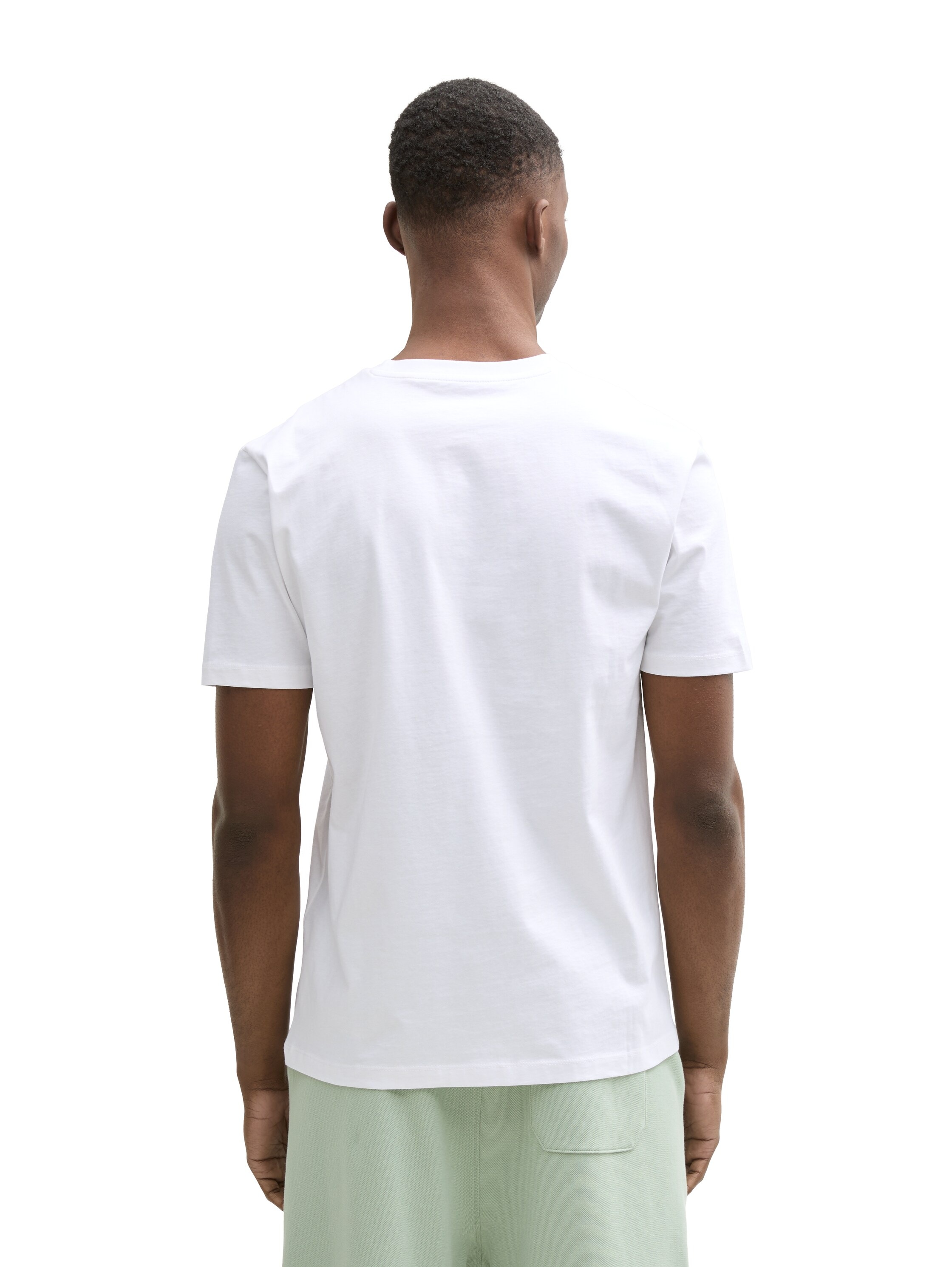 TOM TAILOR Denim T-Shirt, mit verschiedenen Logo Prints