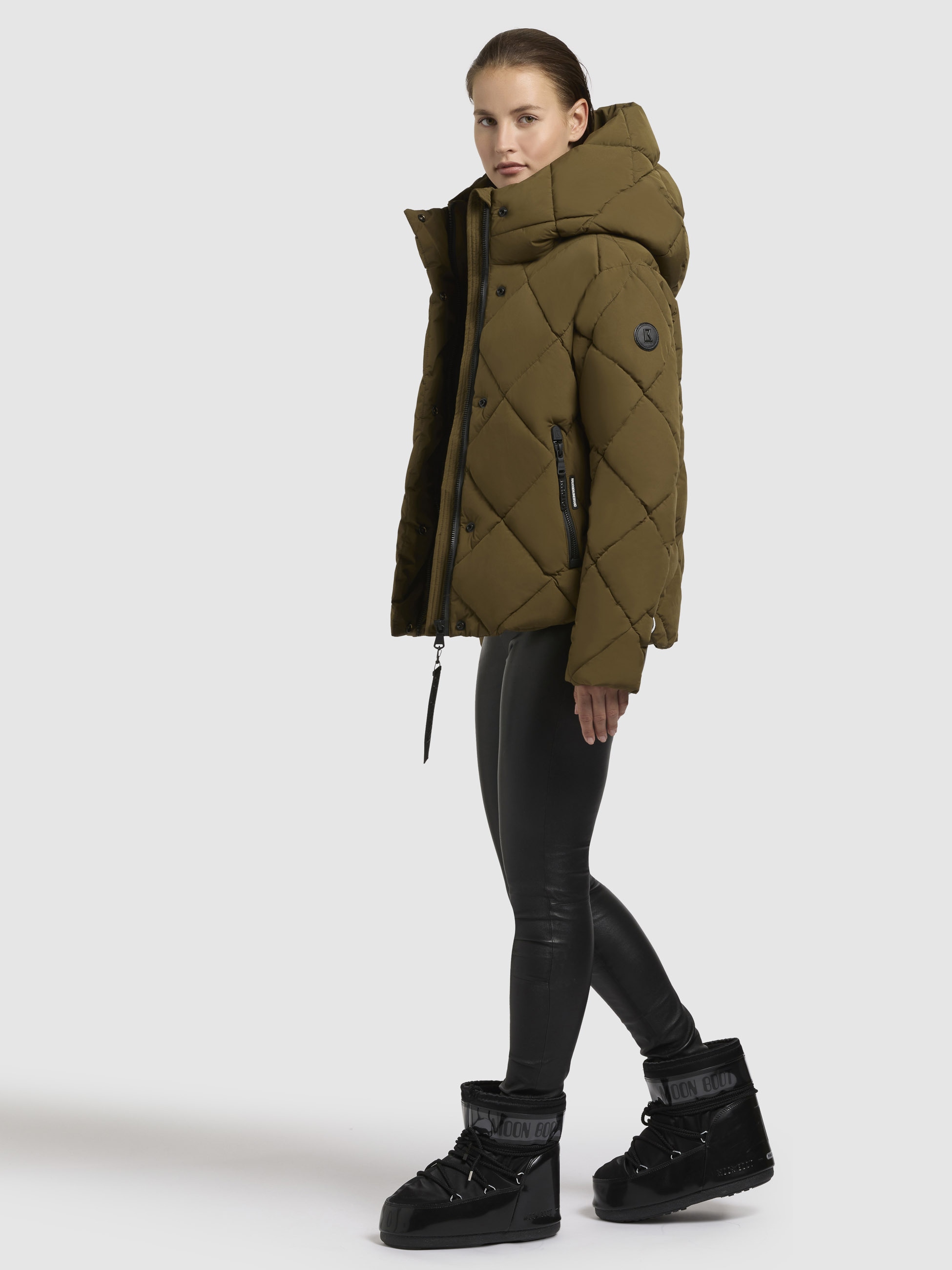 khujo Steppjacke »KIMBA«, mit Kapuze