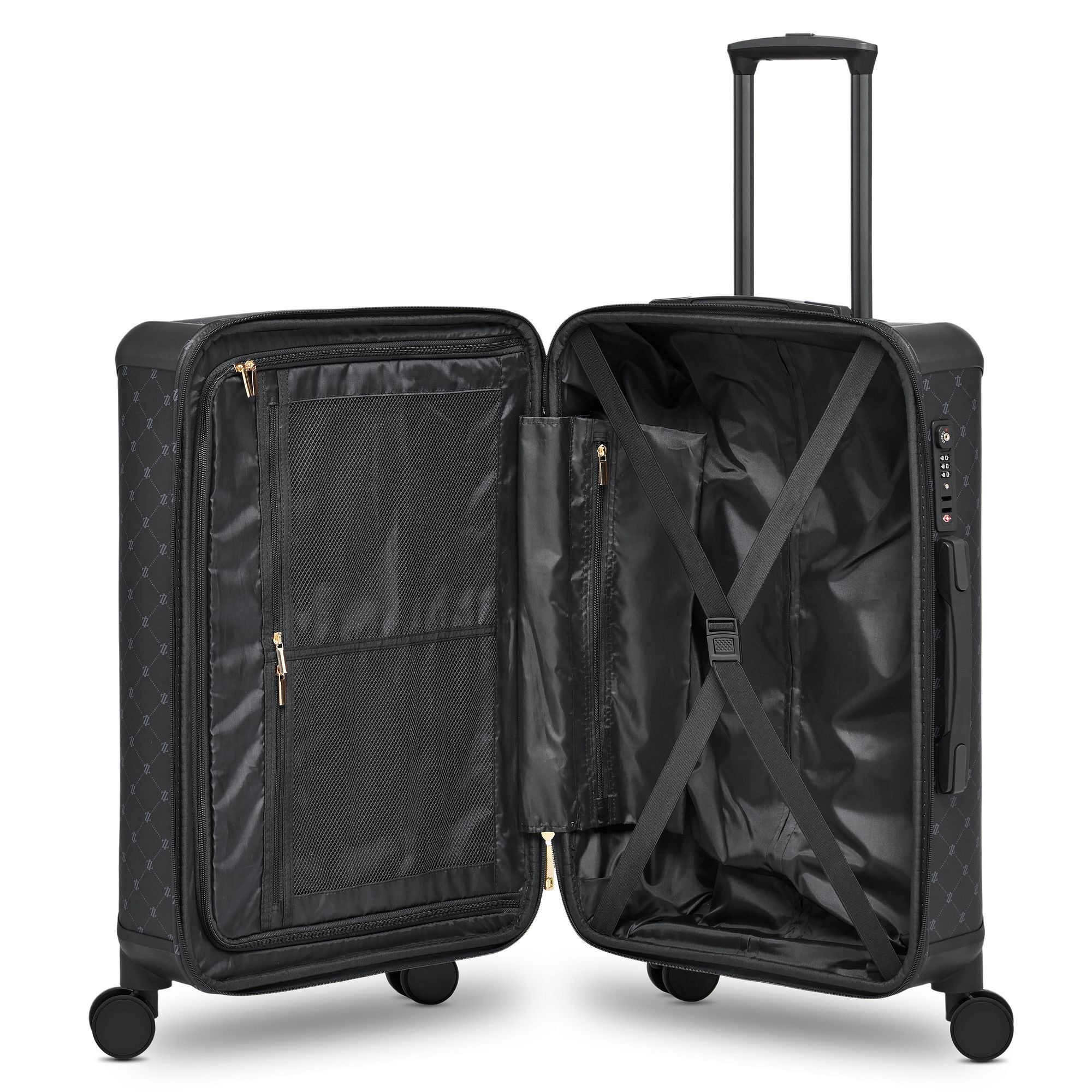 Lazarotti Trolley »Palermo 4 Rollen Trolley M 66 cm« 84 l