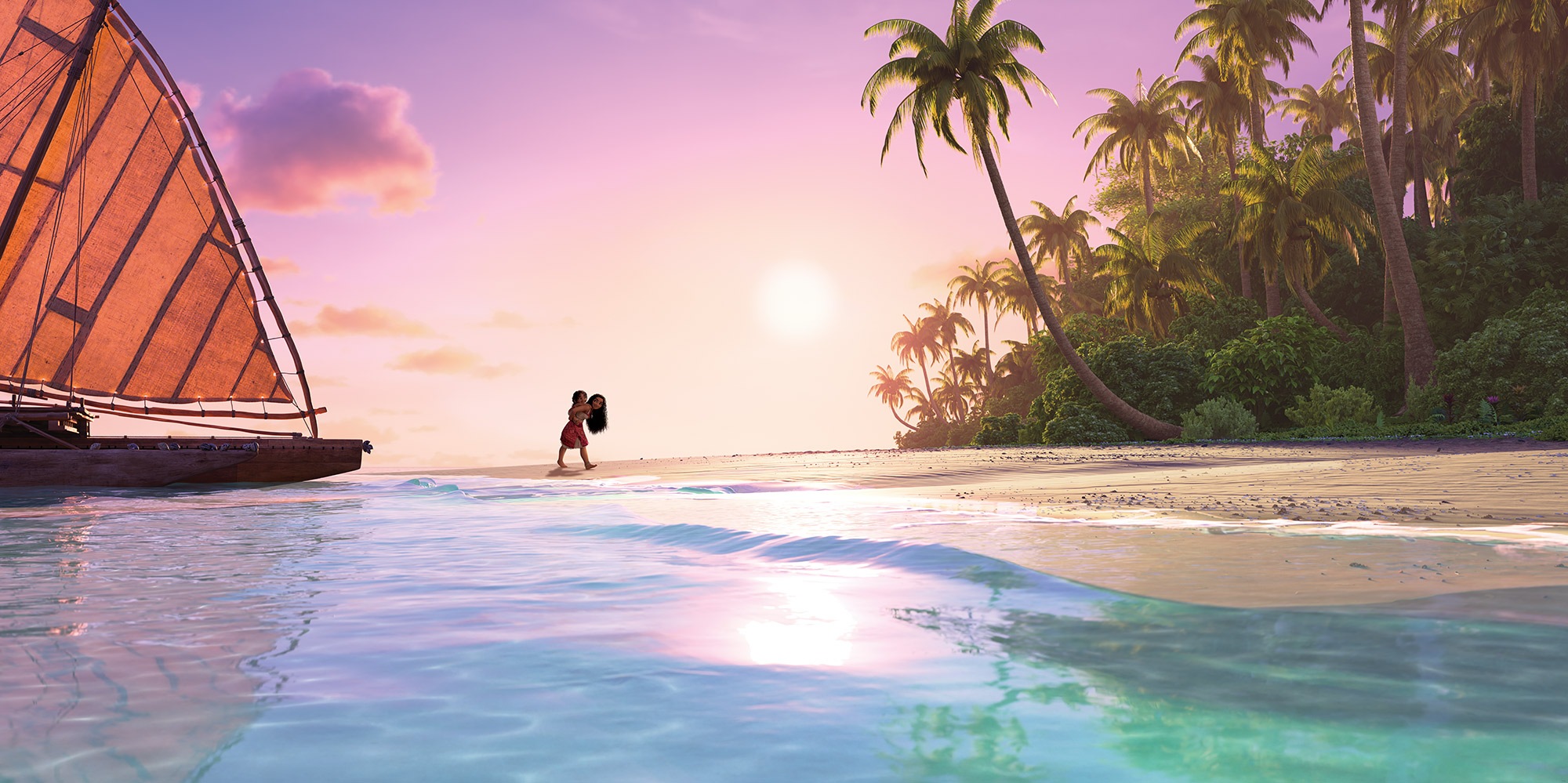 Komar Kindertapete »Disney Moana 2 Ocean Spirit«, bedruckt