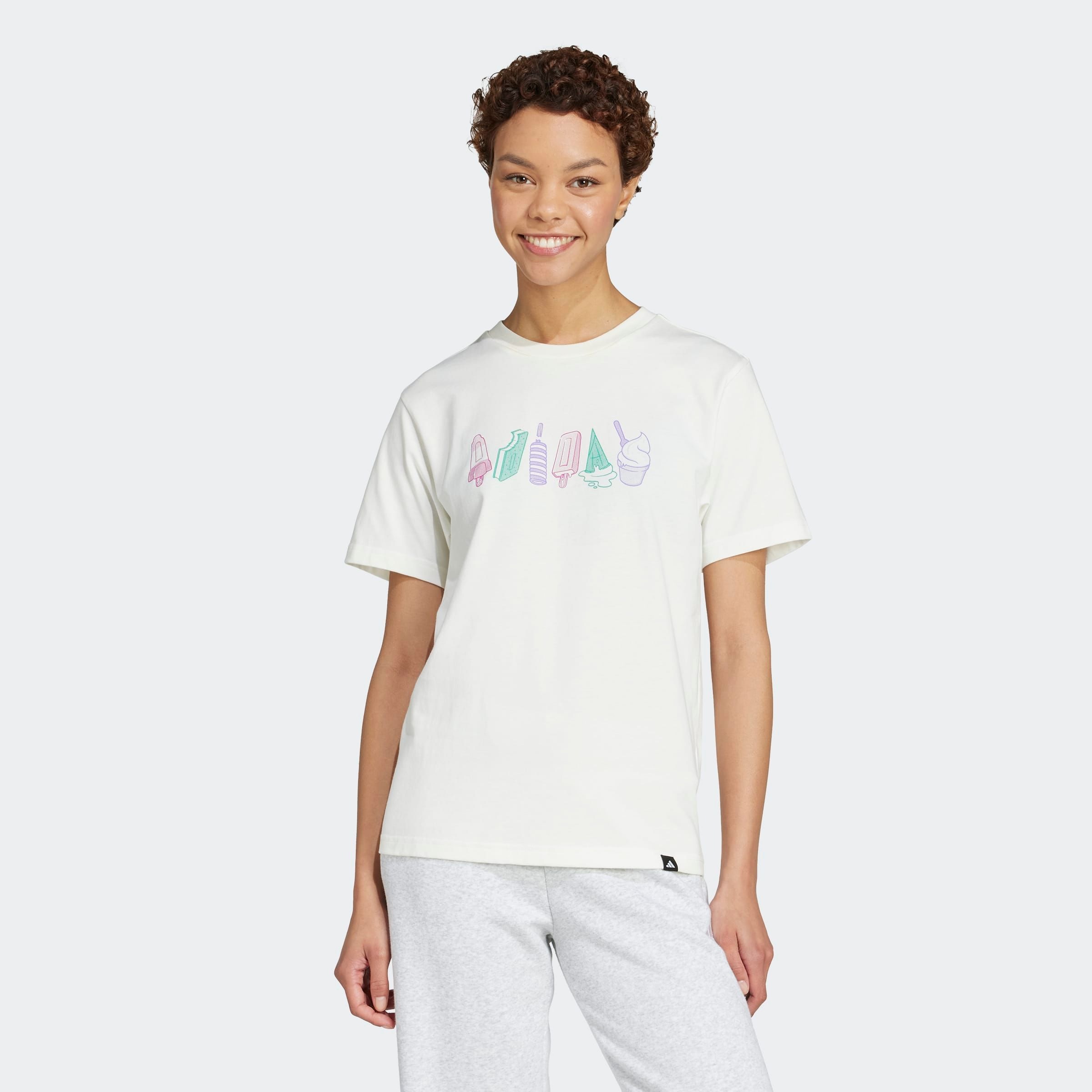 adidas Sportswear T-Shirt "W L FOOD TEE" günstig online kaufen