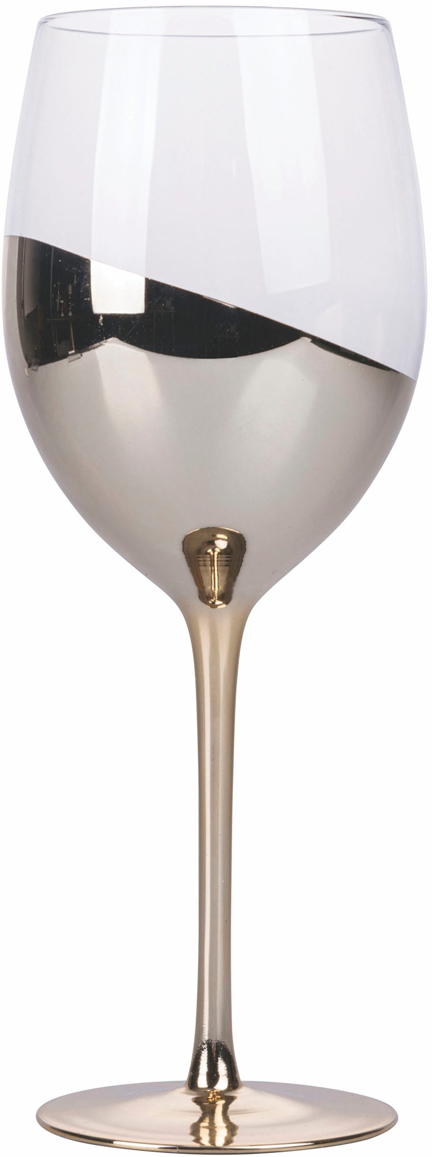 Villa d'Este Weinglas »Chic«, (Set, 4 tlg.), Gläser-Set, 4-teilig, Inhalt 520 ml
