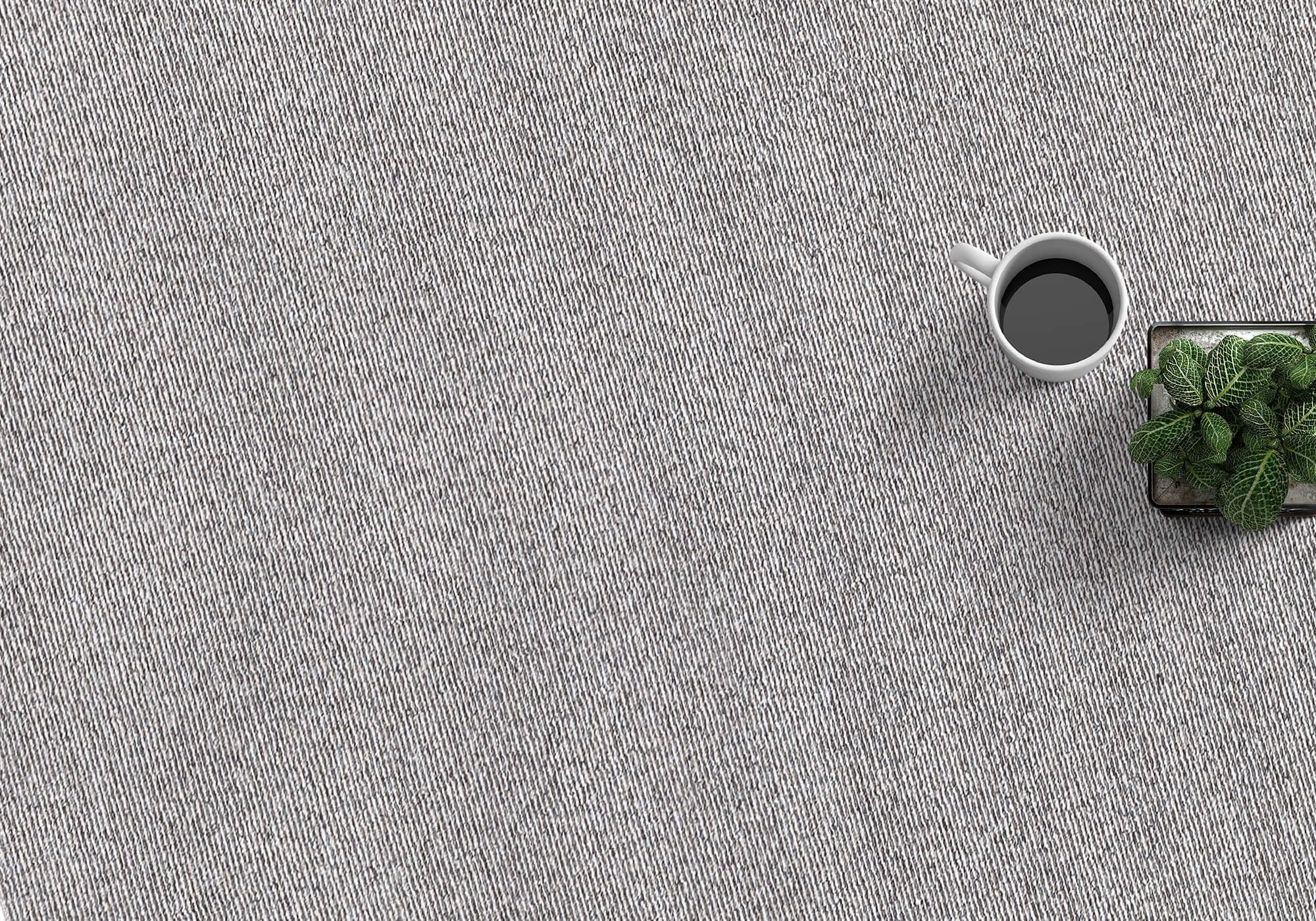 the carpet Teppich »Natal« rechteckig 5 mm Höhe Wohnzimmer Teppich robust Filz-Rücken