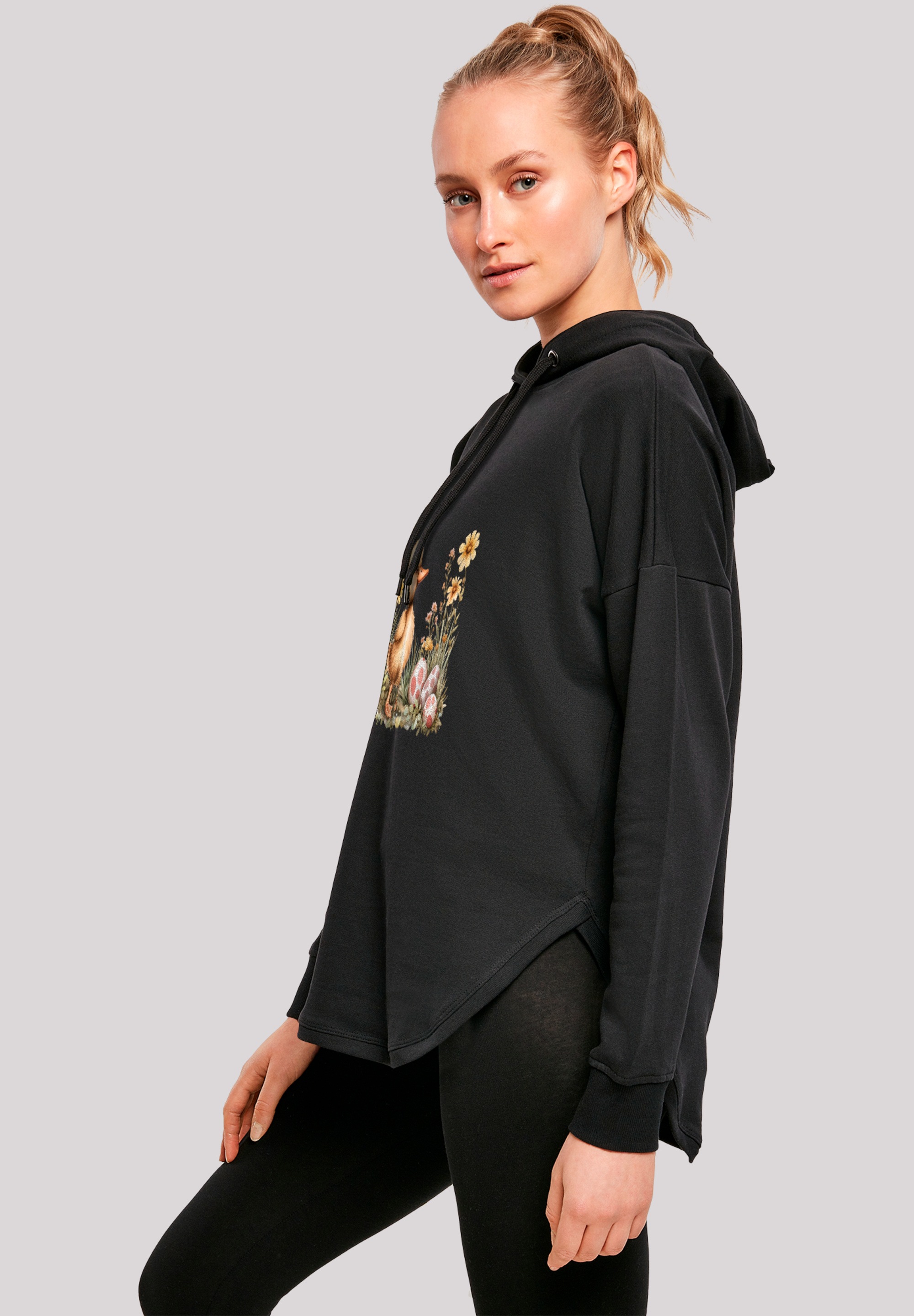 F4NT4STIC Kapuzenpullover »Niedliche Enten Ostereier«, Premium Qualität