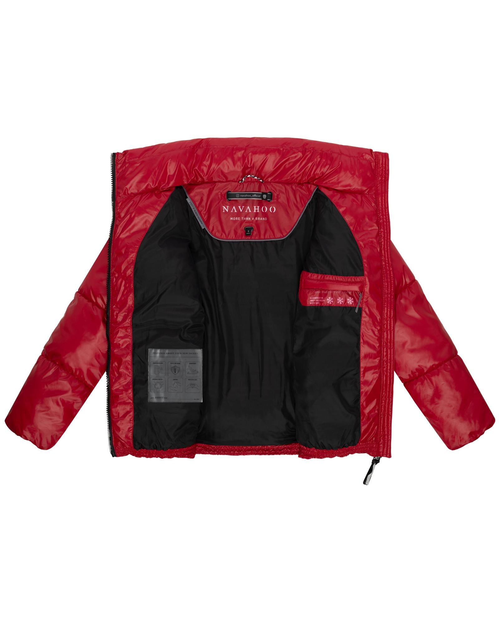 Navahoo Kurzjacke »Eispracht 14«, ohne Kapuze, Kurze gesteppte Damen Winterjacke