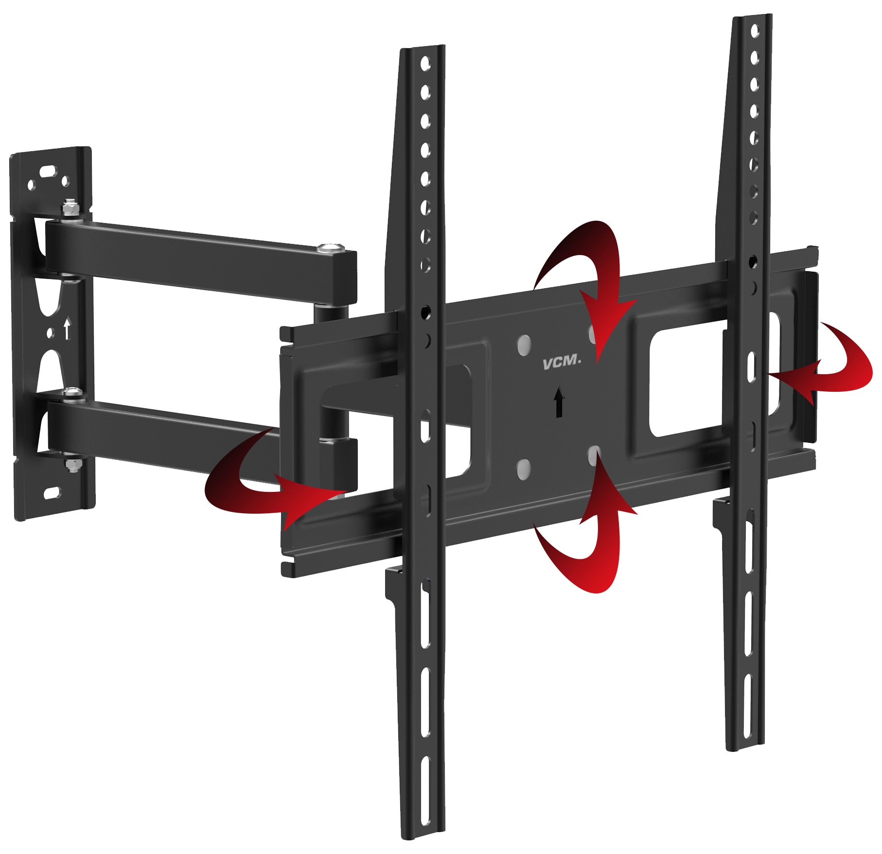 VCM TV-Wandhalterung »TV Wandhalterung Halter ausziehbar neigbar B-SN400«, (VCM B-FXNB)