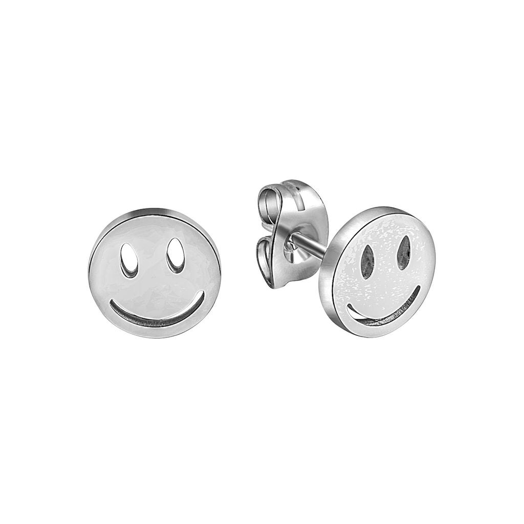 Firetti Paar Ohrstecker »Schmuck Geschenk Ohrschmuck Smile«