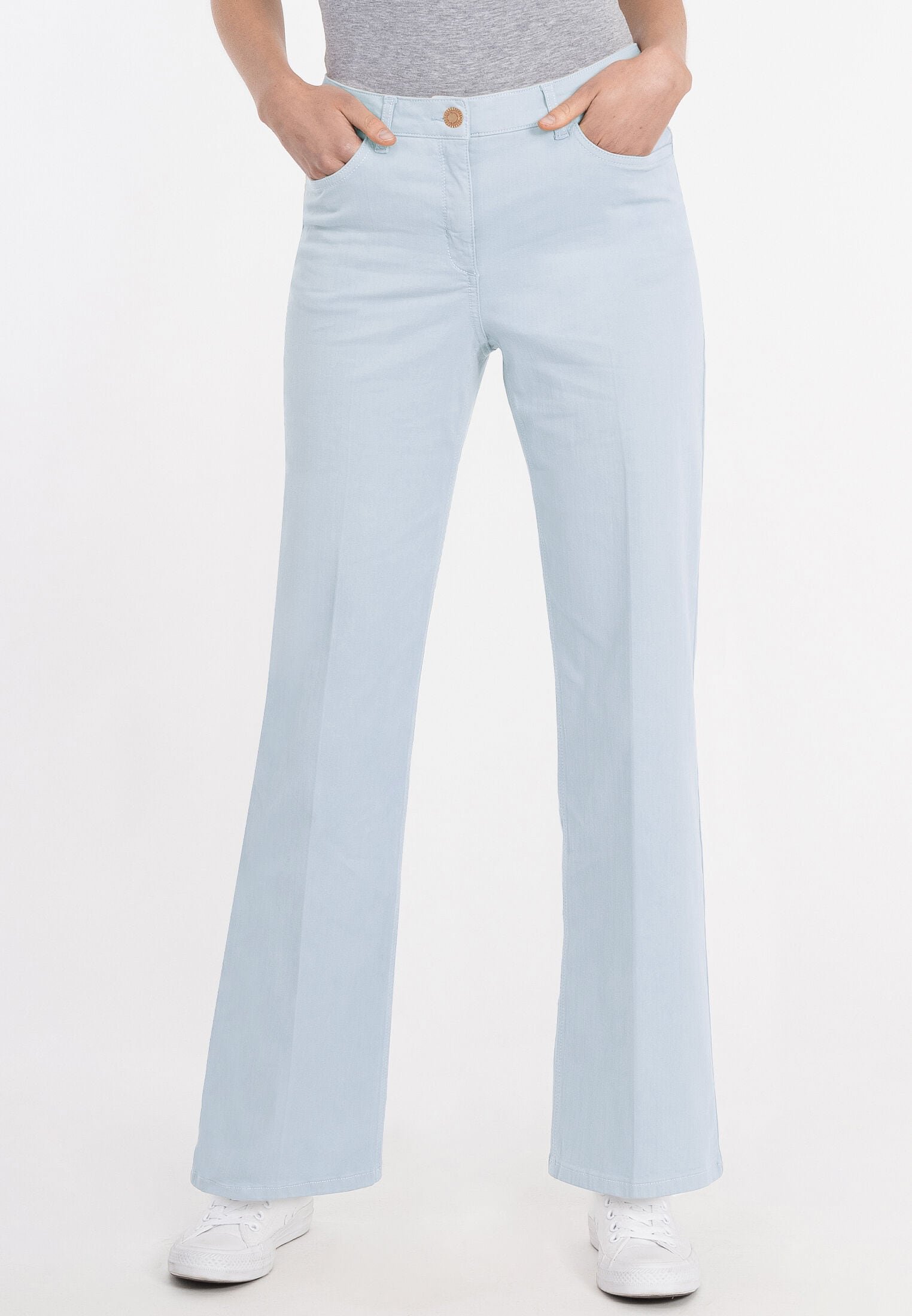 5-Pocket-Jeans »TANJA FLARED«, aus hochwertigem Baumwollstretch