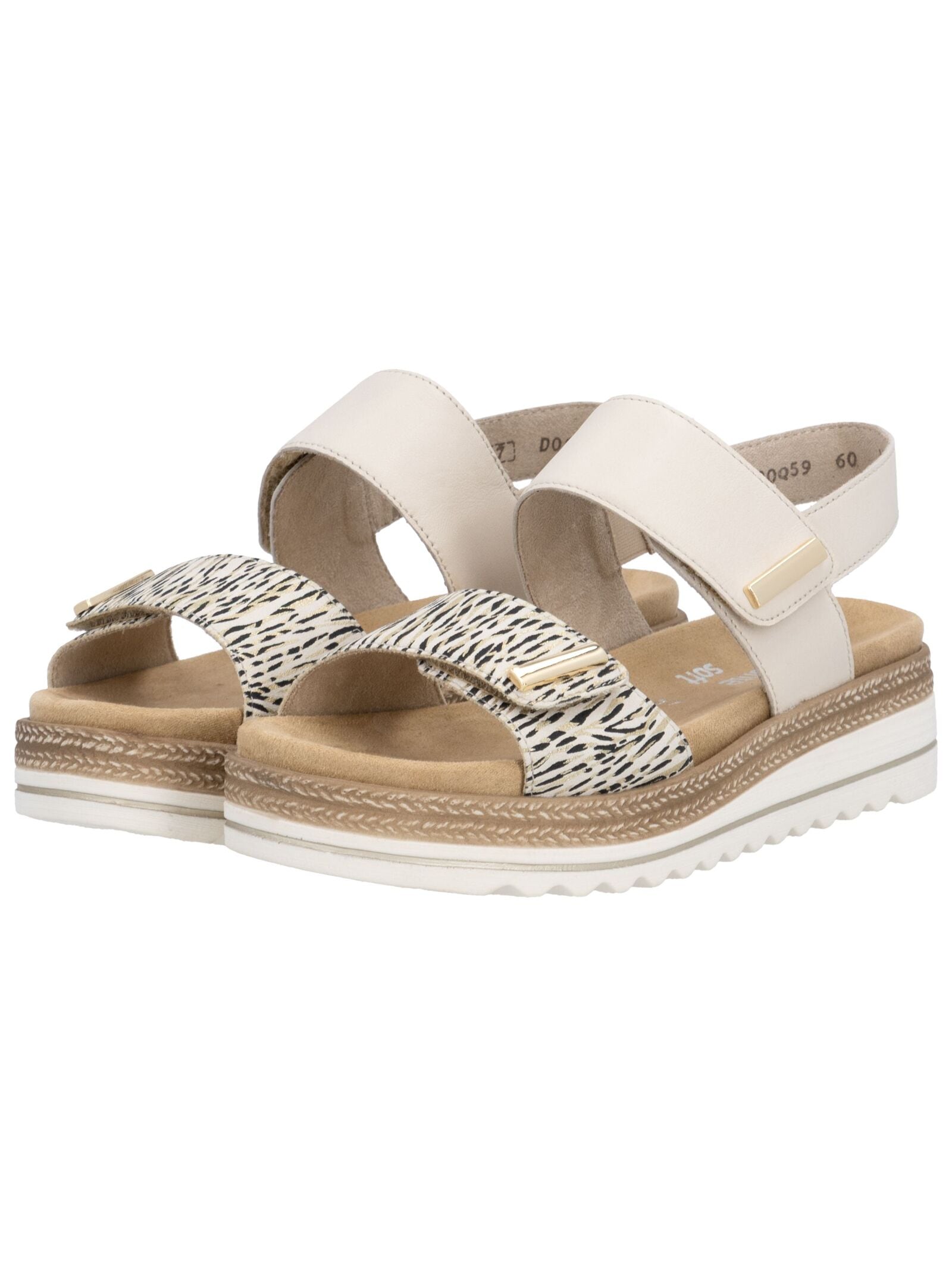 Remonte Plateausandaletten »Remonte Sandalen Glattleder«