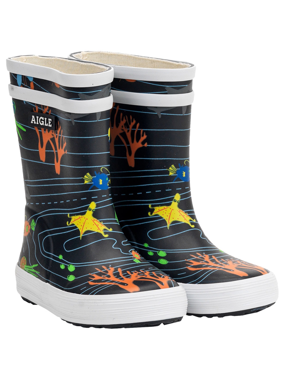 Aigle Stiefel »Freizeitschuhe Baby-Flac Theme Tiefsee«