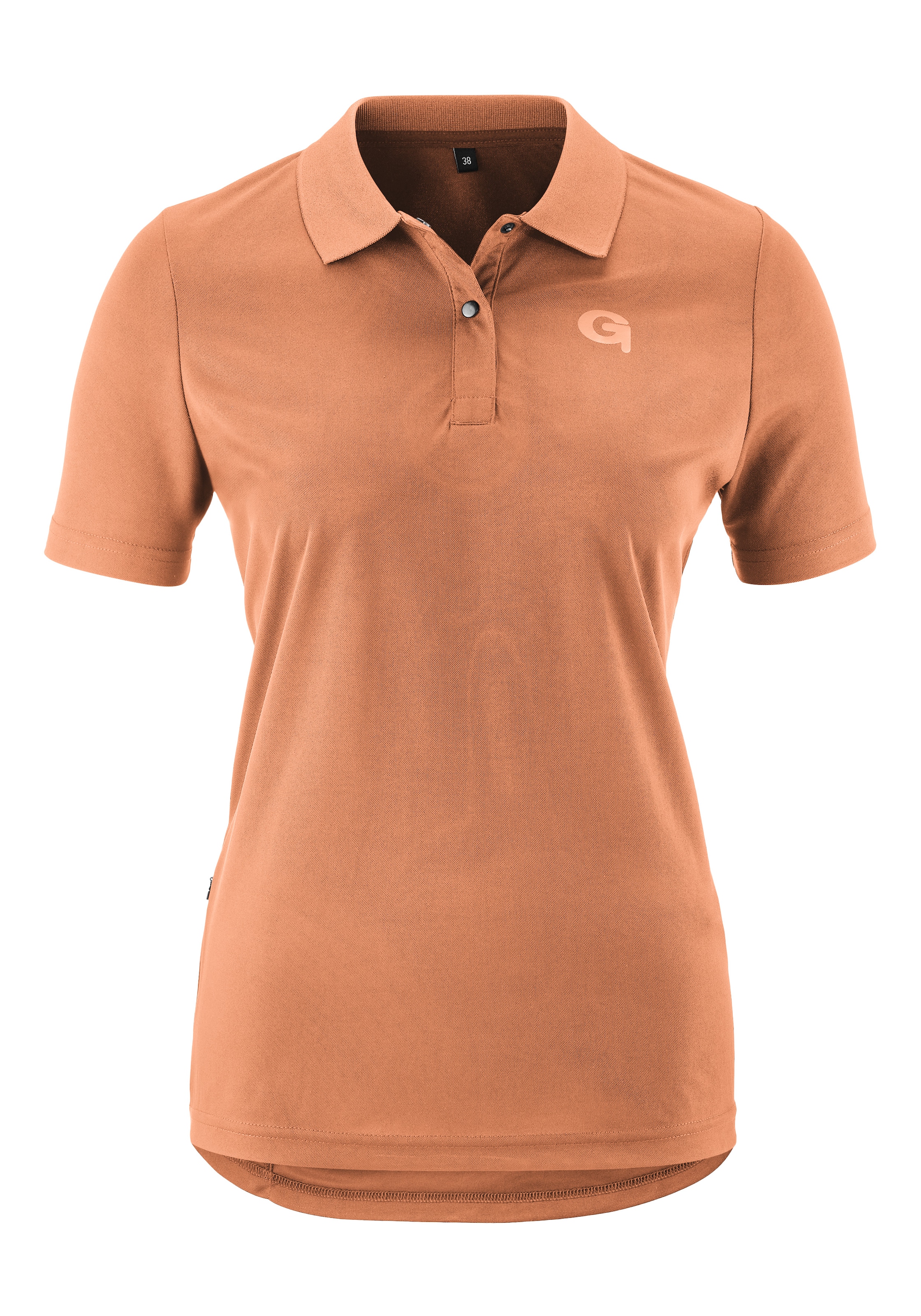 Gonso Radtrikot "Pederoa", Damen Radshirt, Polo-Shirt mit Spitzkragen, mit Rückentasche